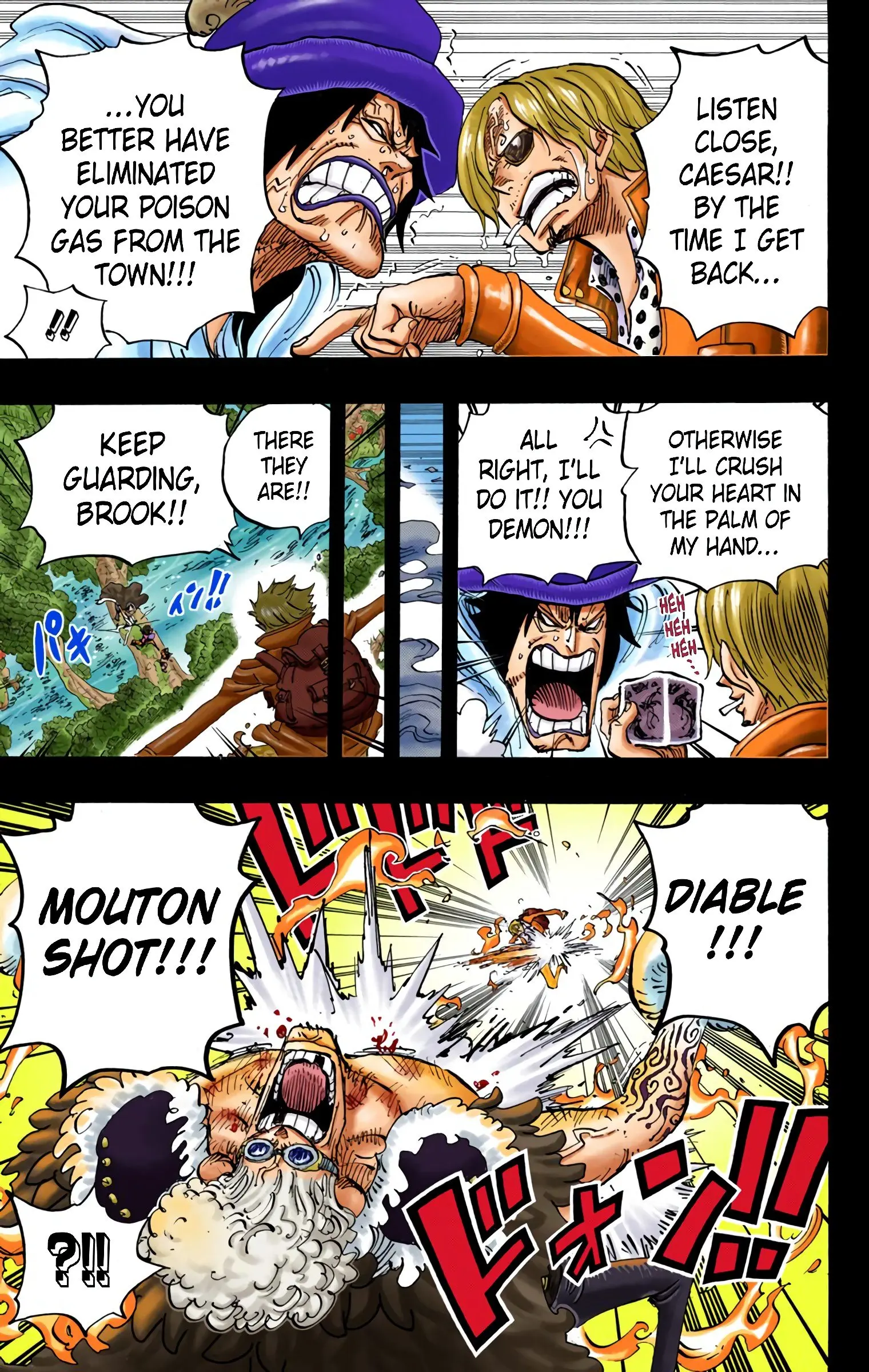 One Piece Colored, chapter 811, page 3