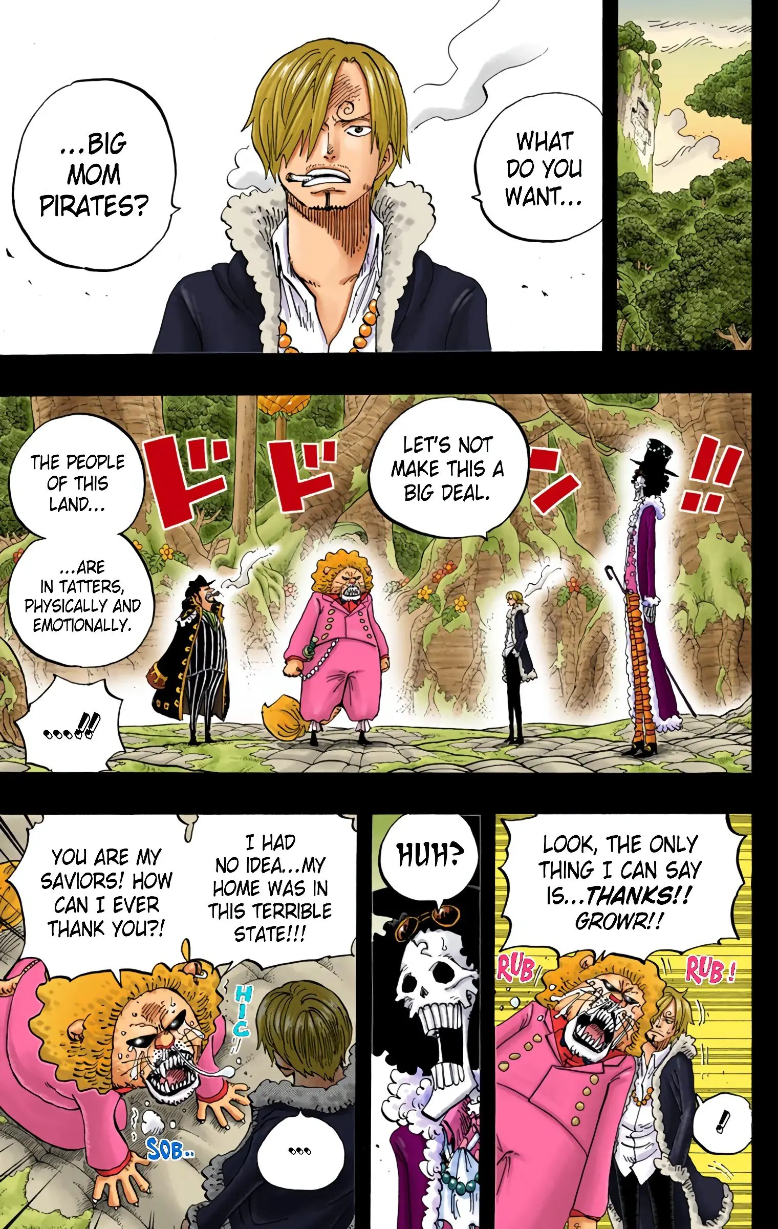 One Piece Colored, chapter 812, page 9