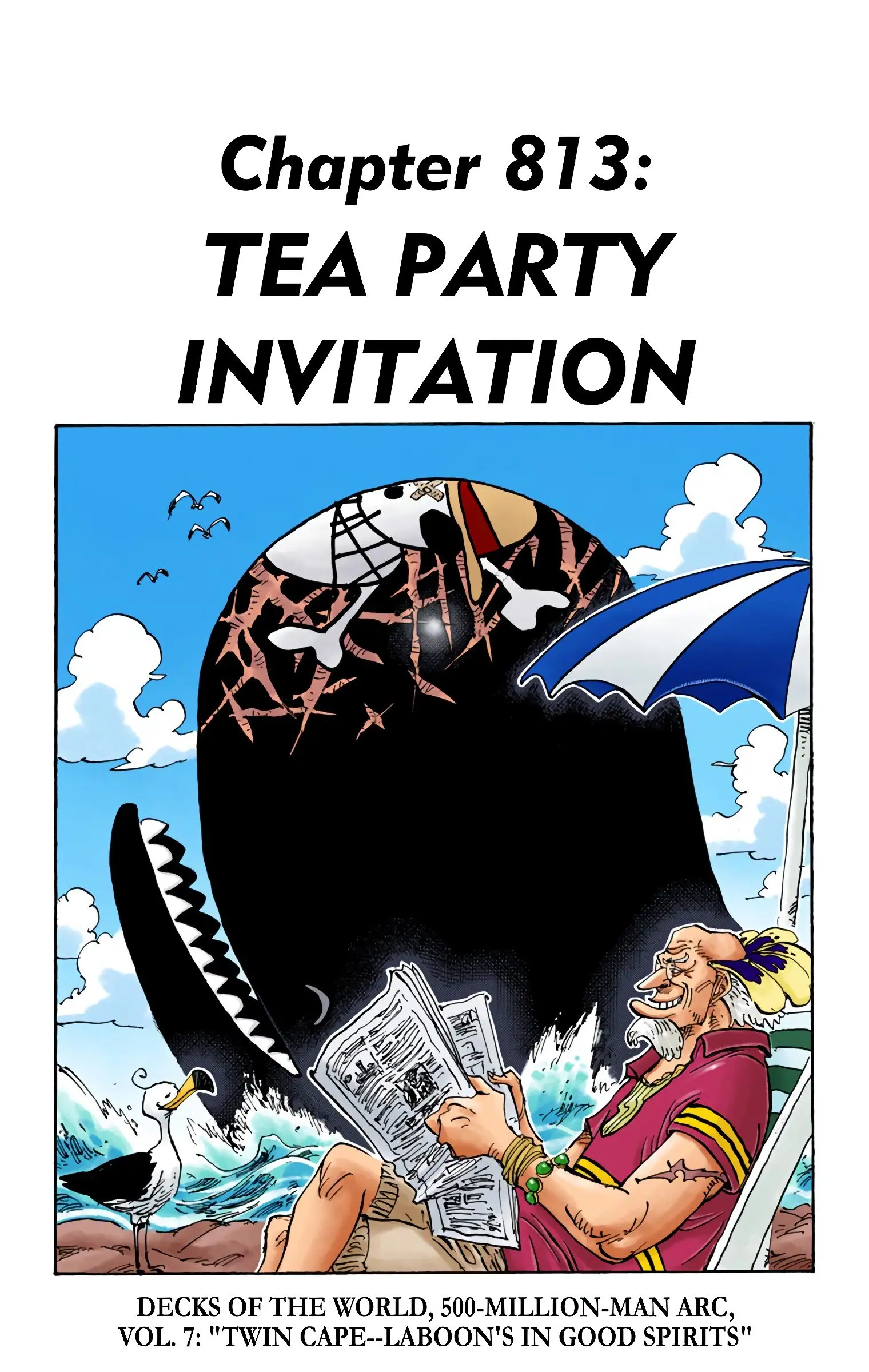 One Piece Colored, chapter 813, page 1