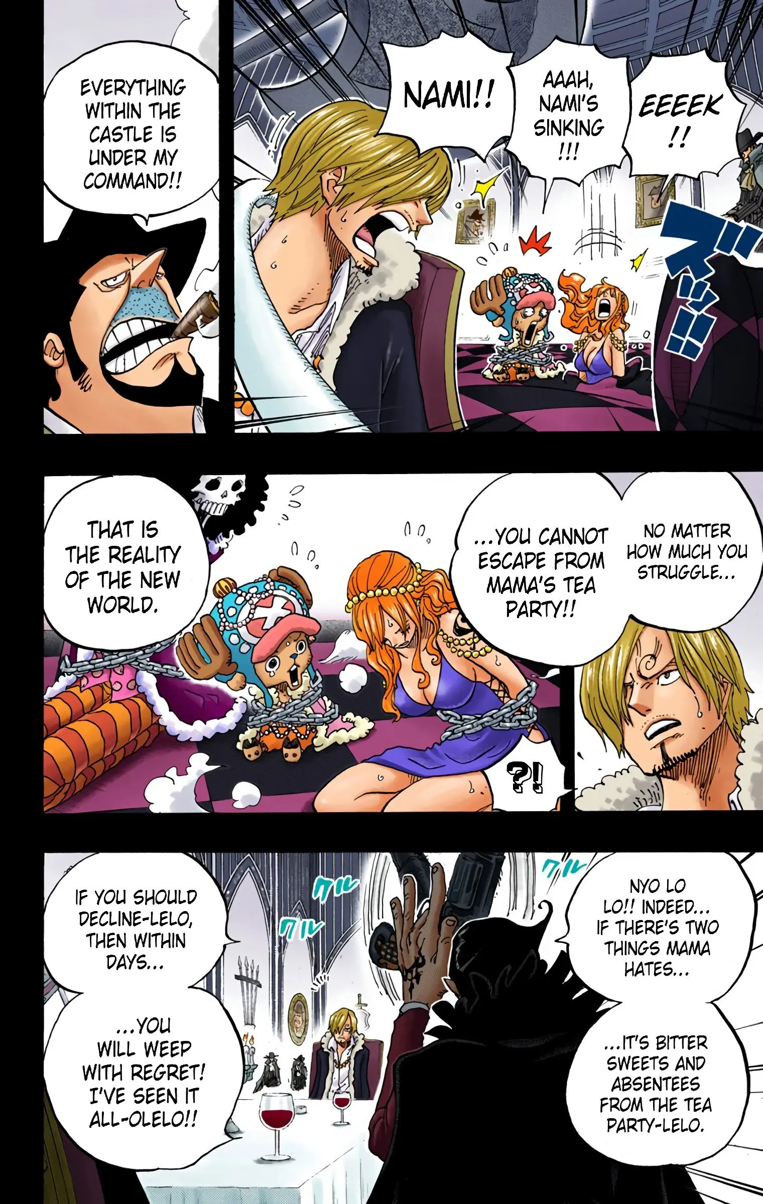 One Piece Colored, chapter 813, page 8