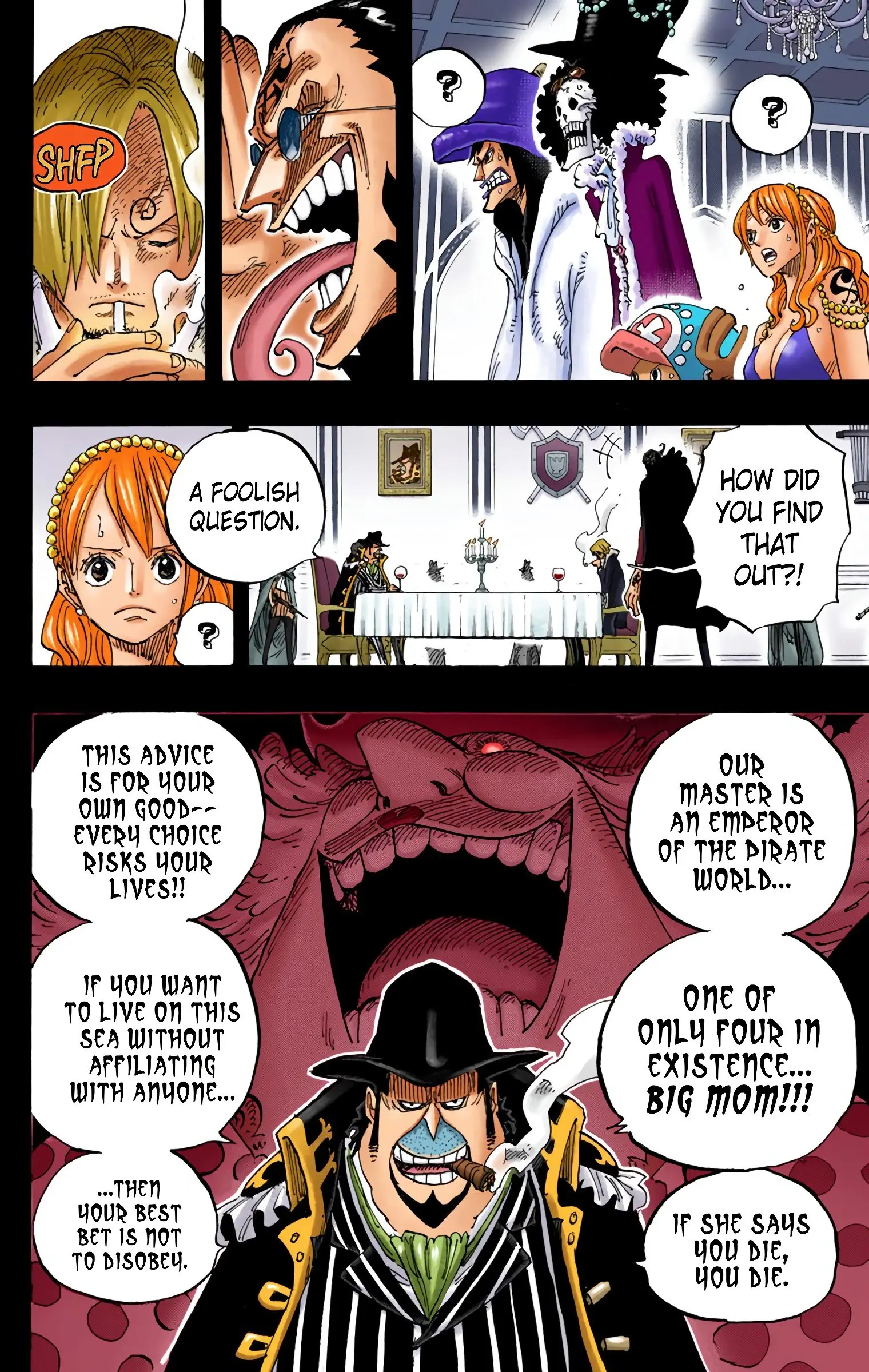 One Piece Colored, chapter 813, page 10