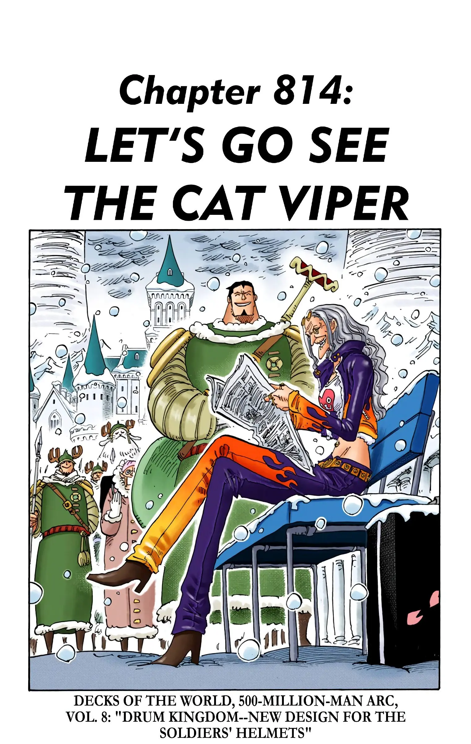 One Piece Colored, chapter 814, page 1