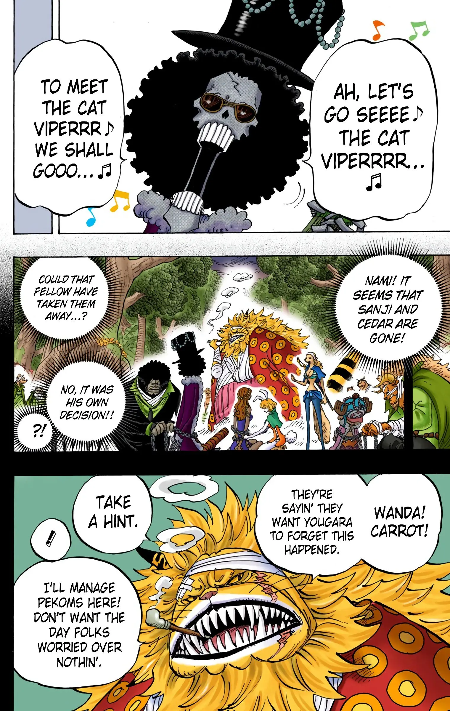 One Piece Colored, chapter 814, page 2