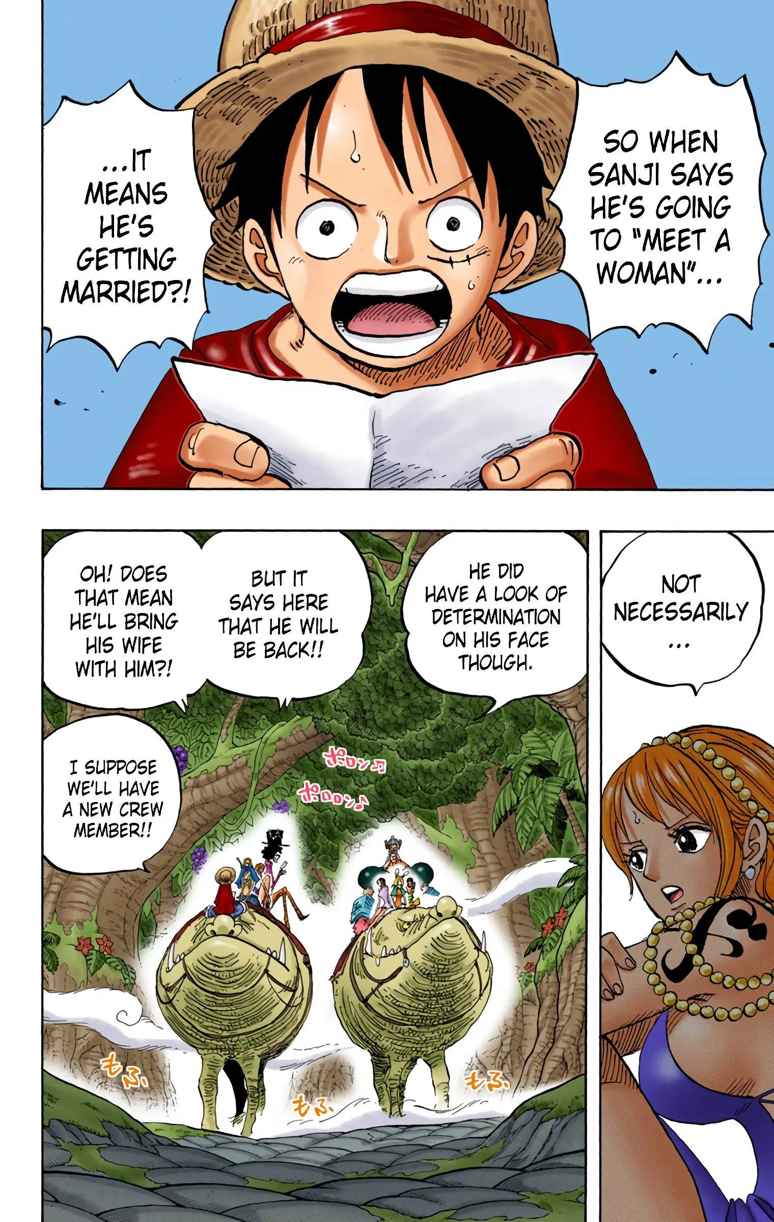 One Piece Colored, chapter 814, page 4