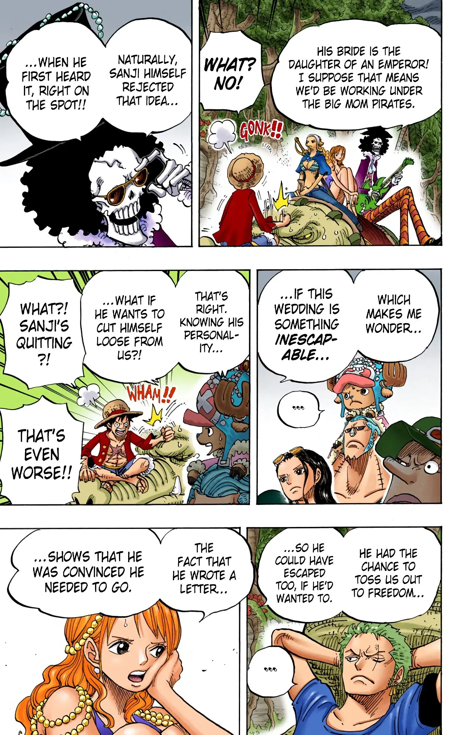 One Piece Colored, chapter 814, page 5