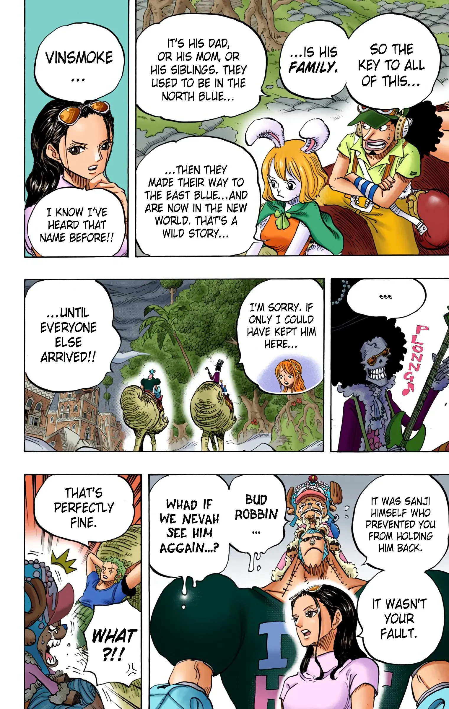 One Piece Colored, chapter 814, page 6
