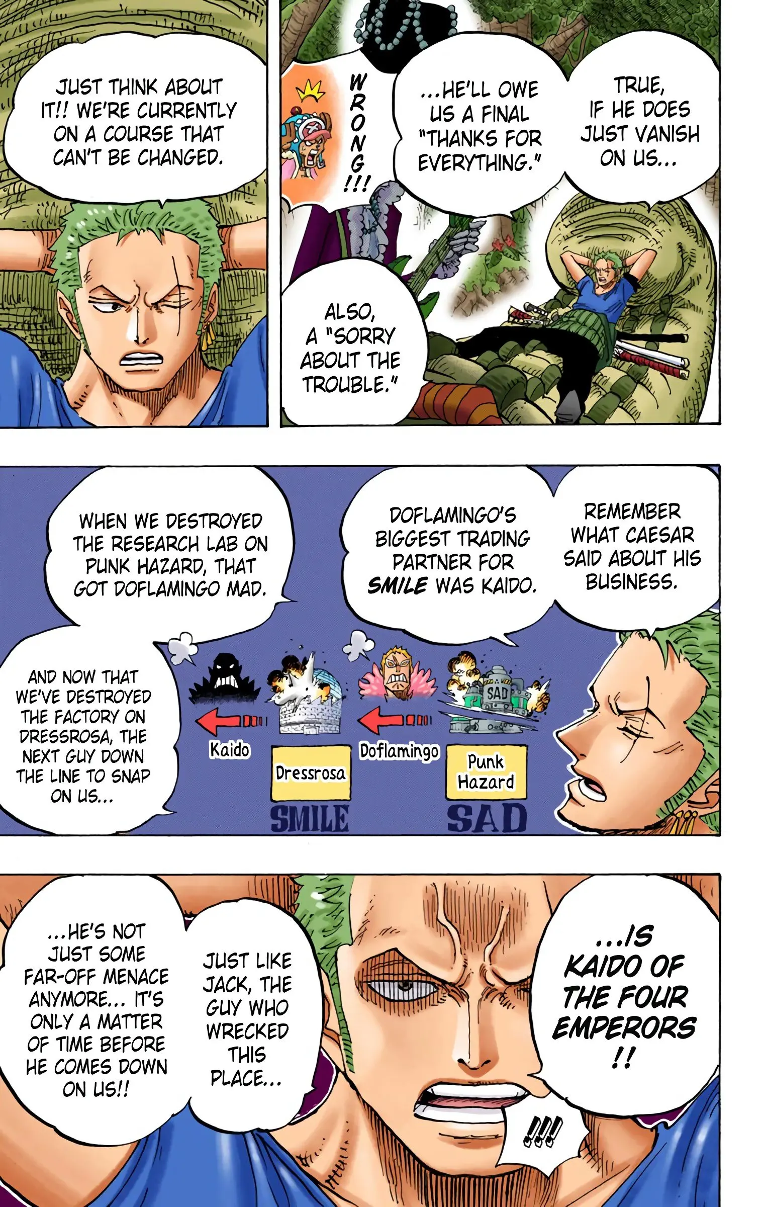 One Piece Colored, chapter 814, page 7