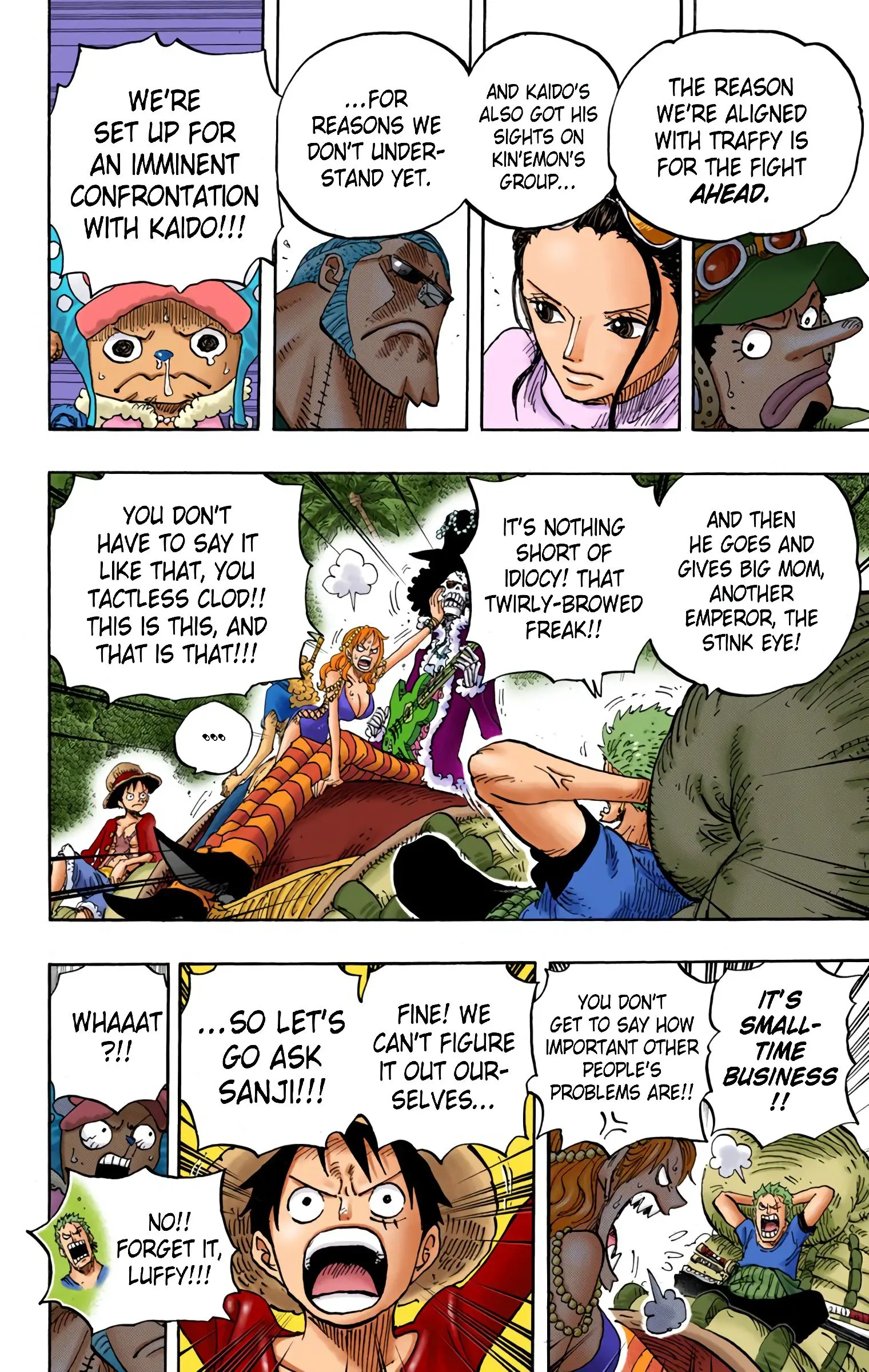 One Piece Colored, chapter 814, page 8