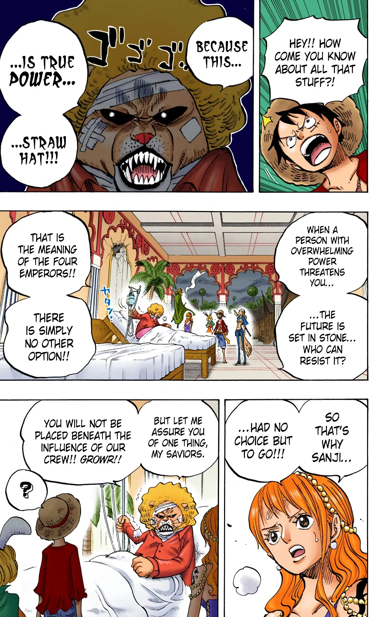 One Piece Colored, chapter 815, page 5