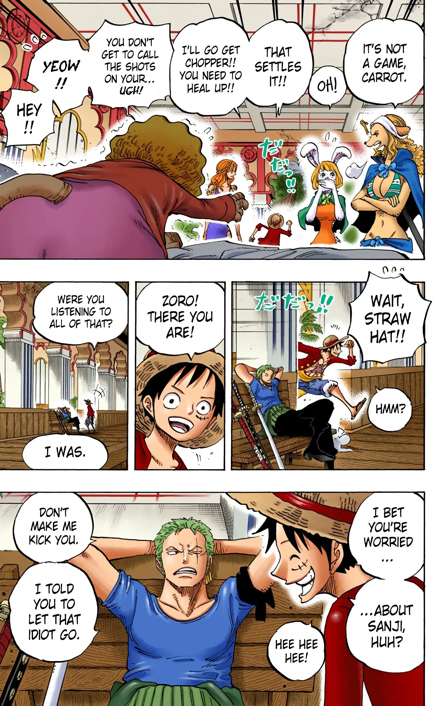 One Piece Colored, chapter 815, page 9