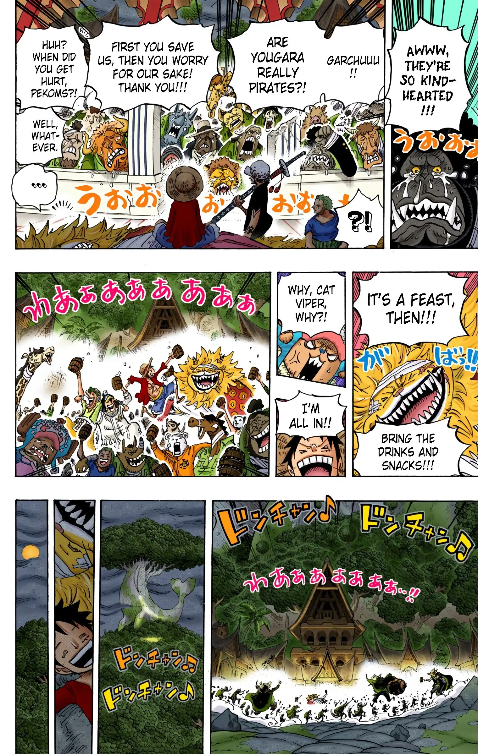 One Piece Colored, chapter 815, page 14