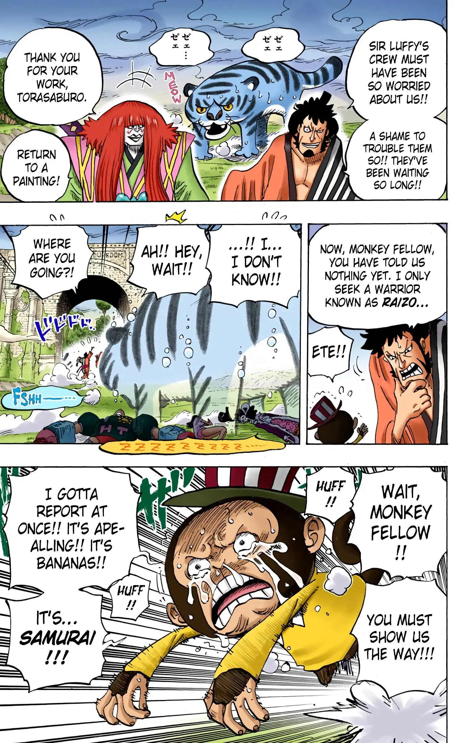 One Piece Colored, chapter 815, page 17