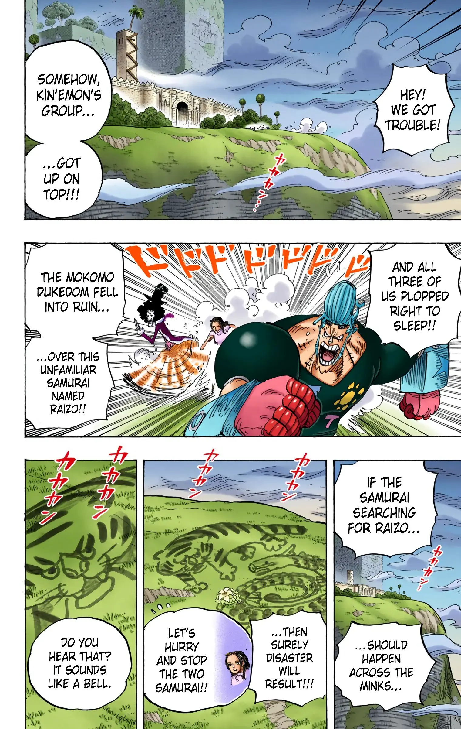 One Piece Colored, chapter 816, page 2