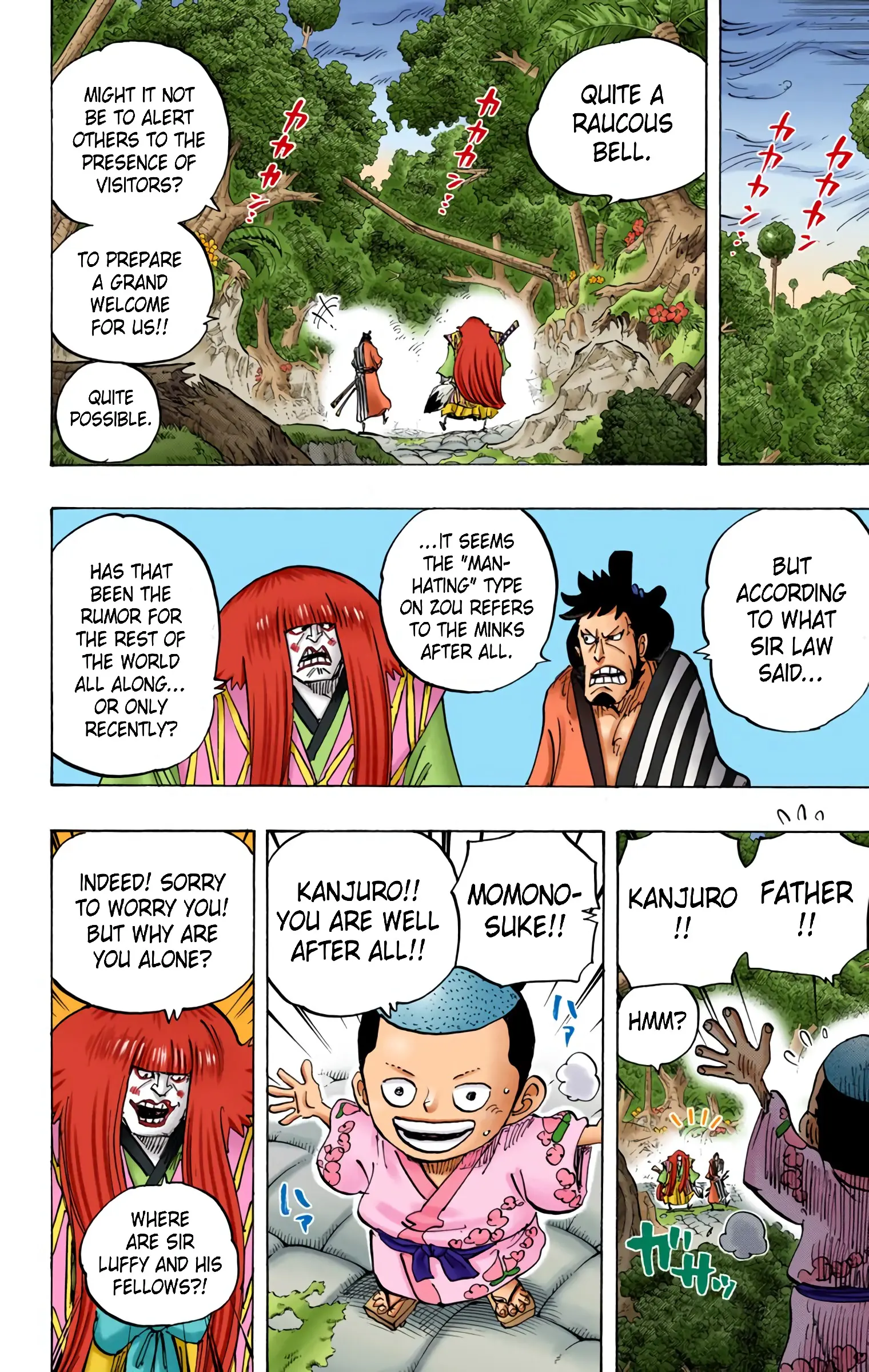 One Piece Colored, chapter 816, page 4