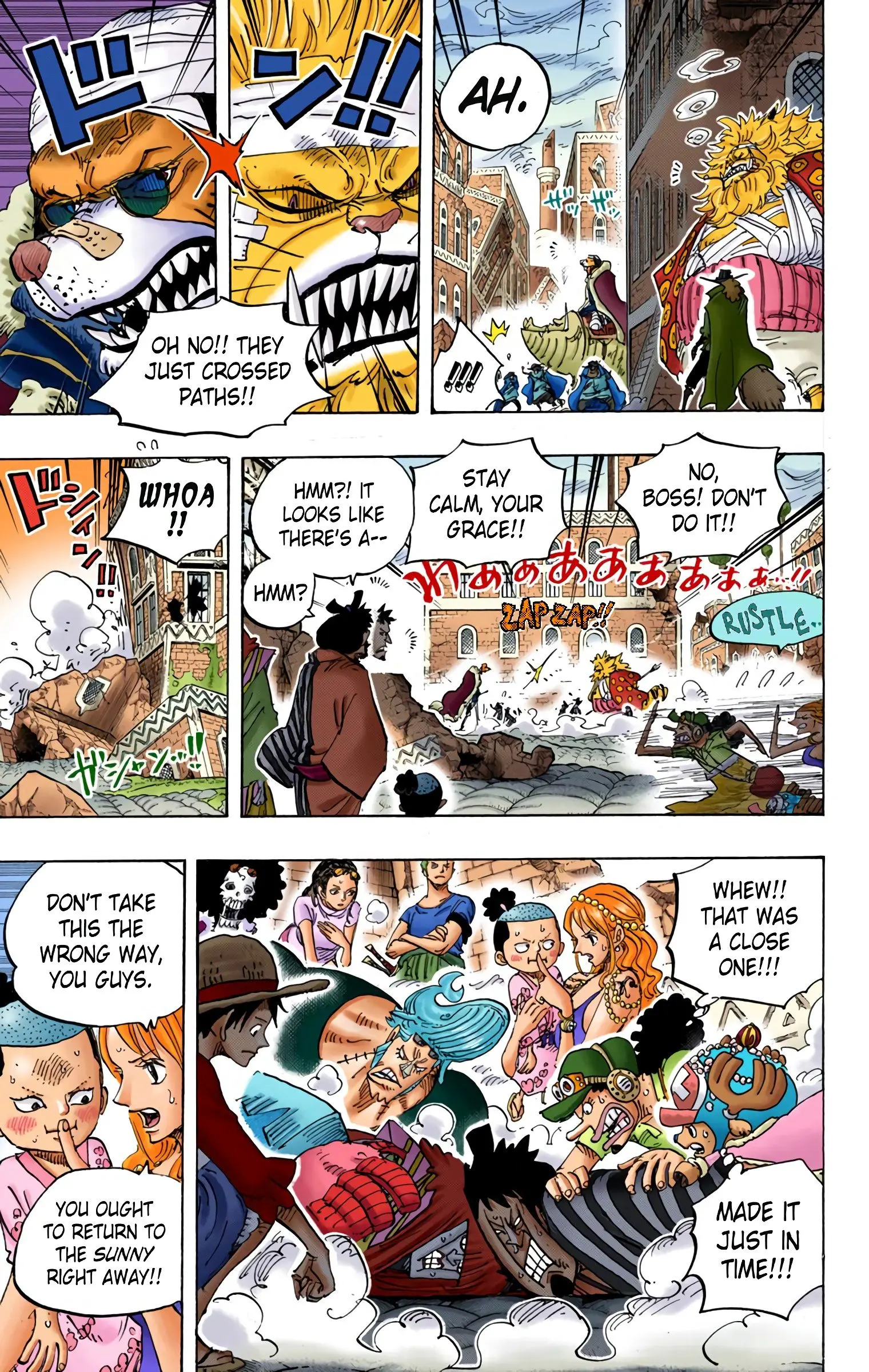 One Piece Colored, chapter 816, page 7