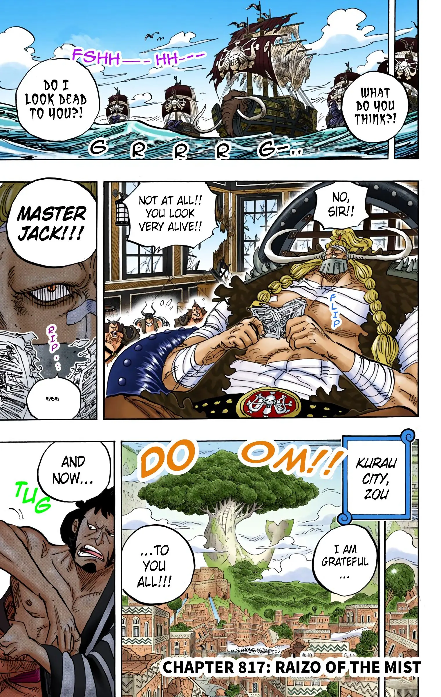 One Piece Colored, chapter 817, page 11