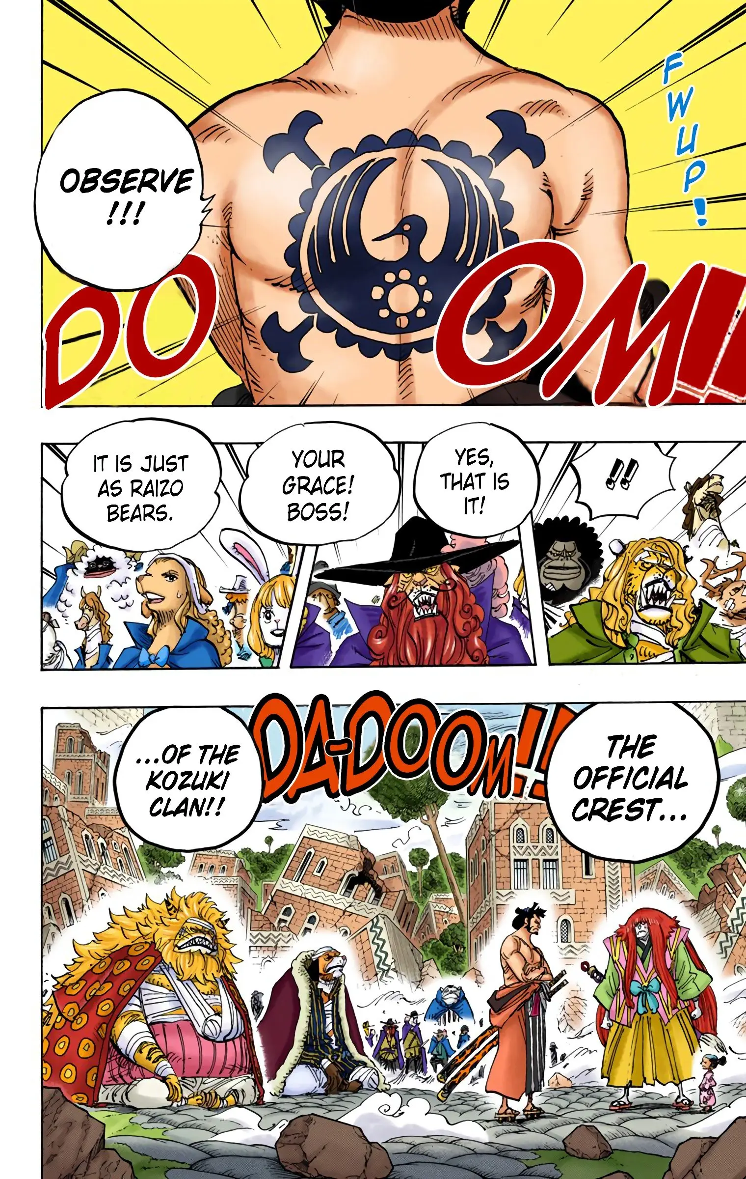 One Piece Colored, chapter 817, page 12
