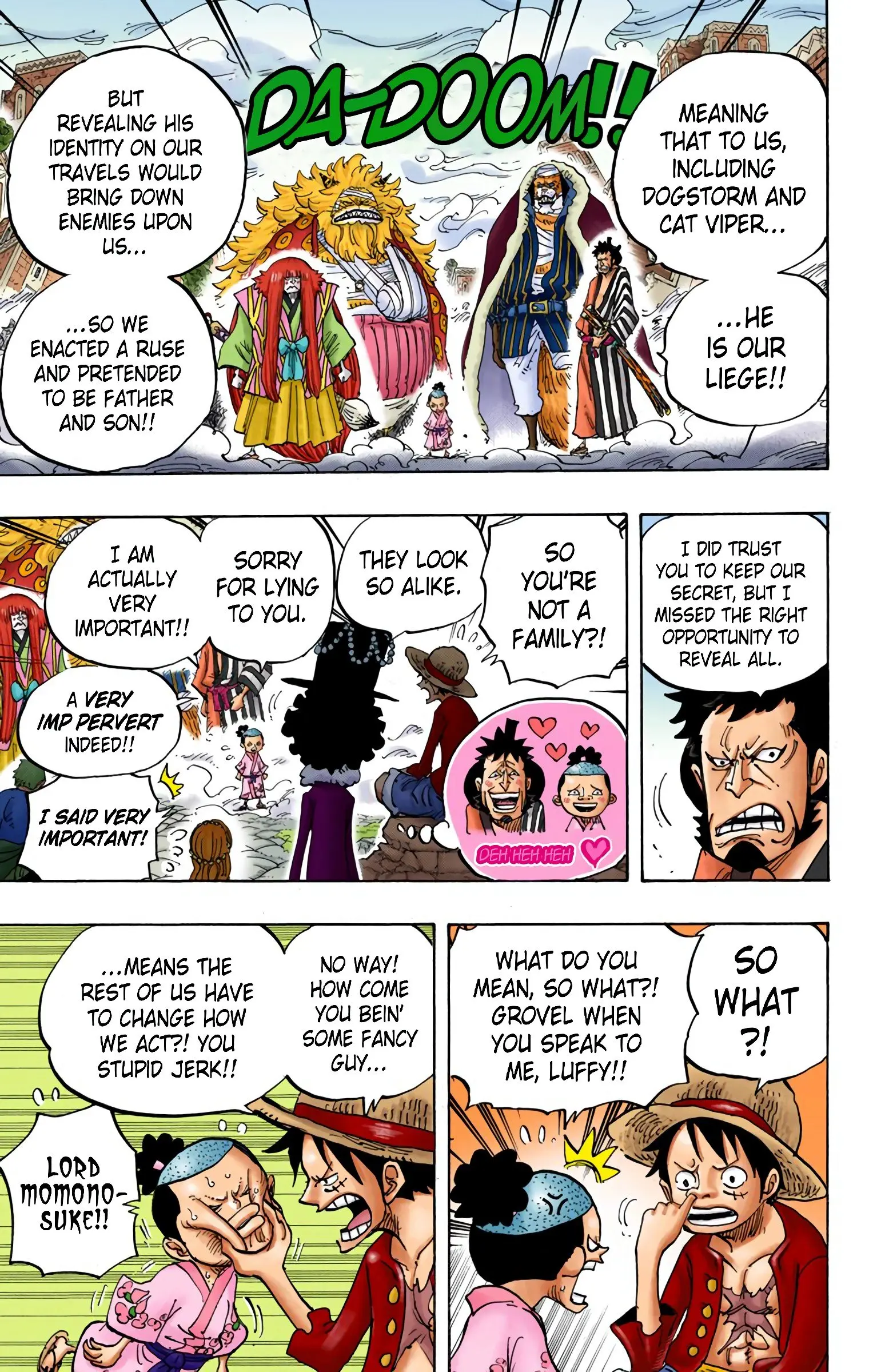 One Piece Colored, chapter 817, page 17