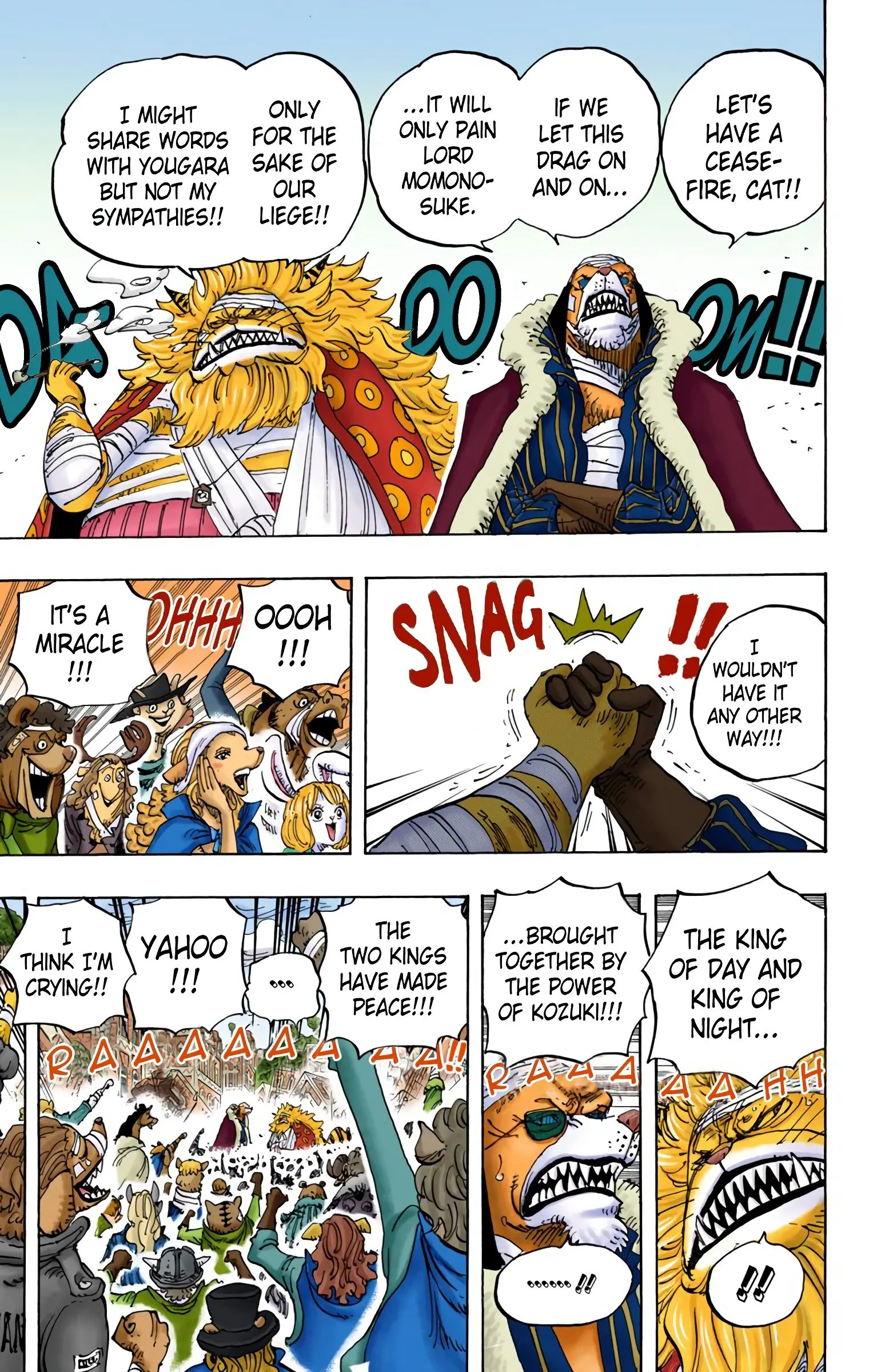 One Piece Colored, chapter 817, page 19