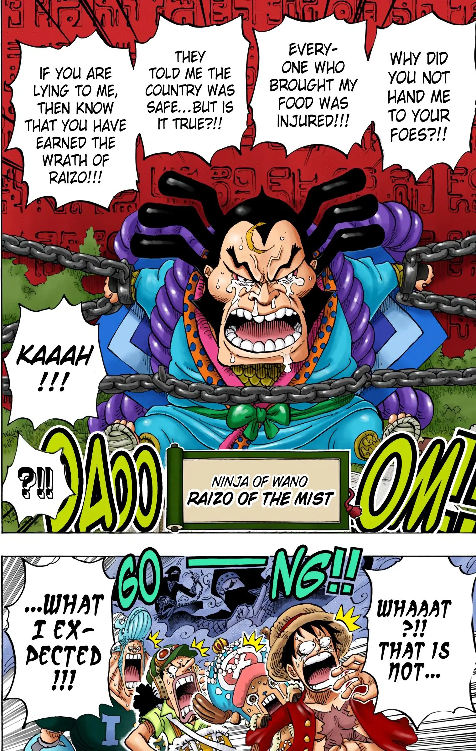 One Piece Colored, chapter 817, page 22