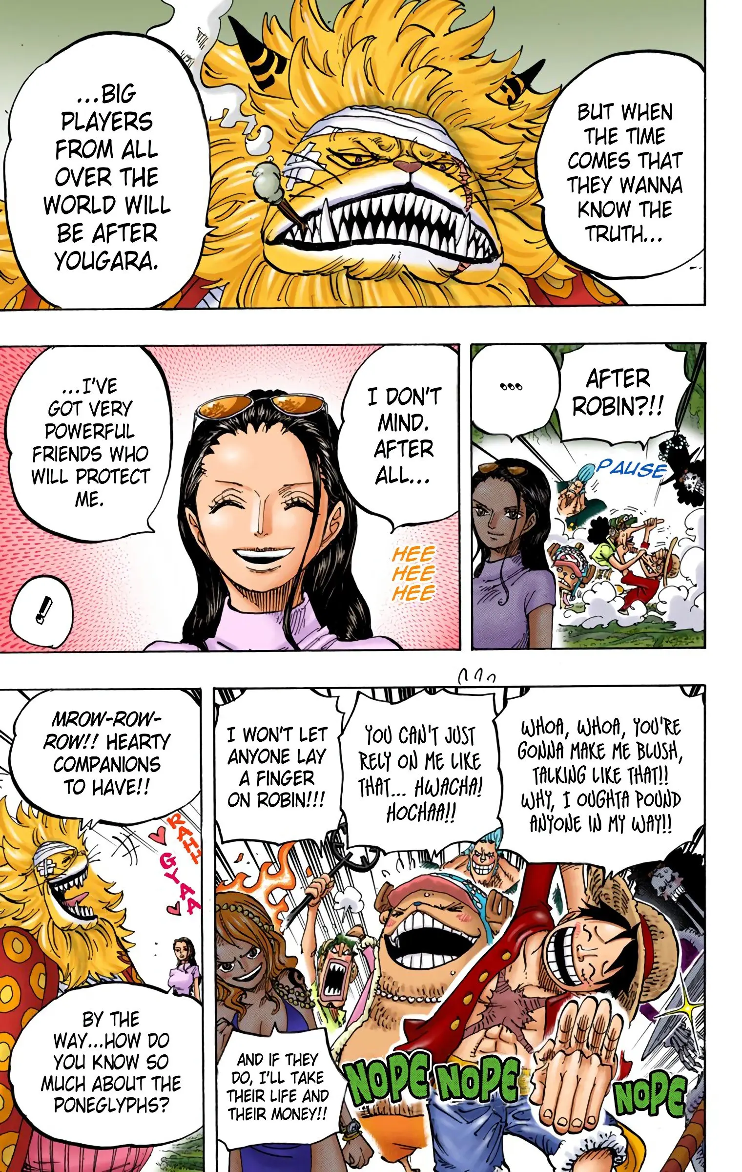 One Piece Colored, chapter 818, page 9