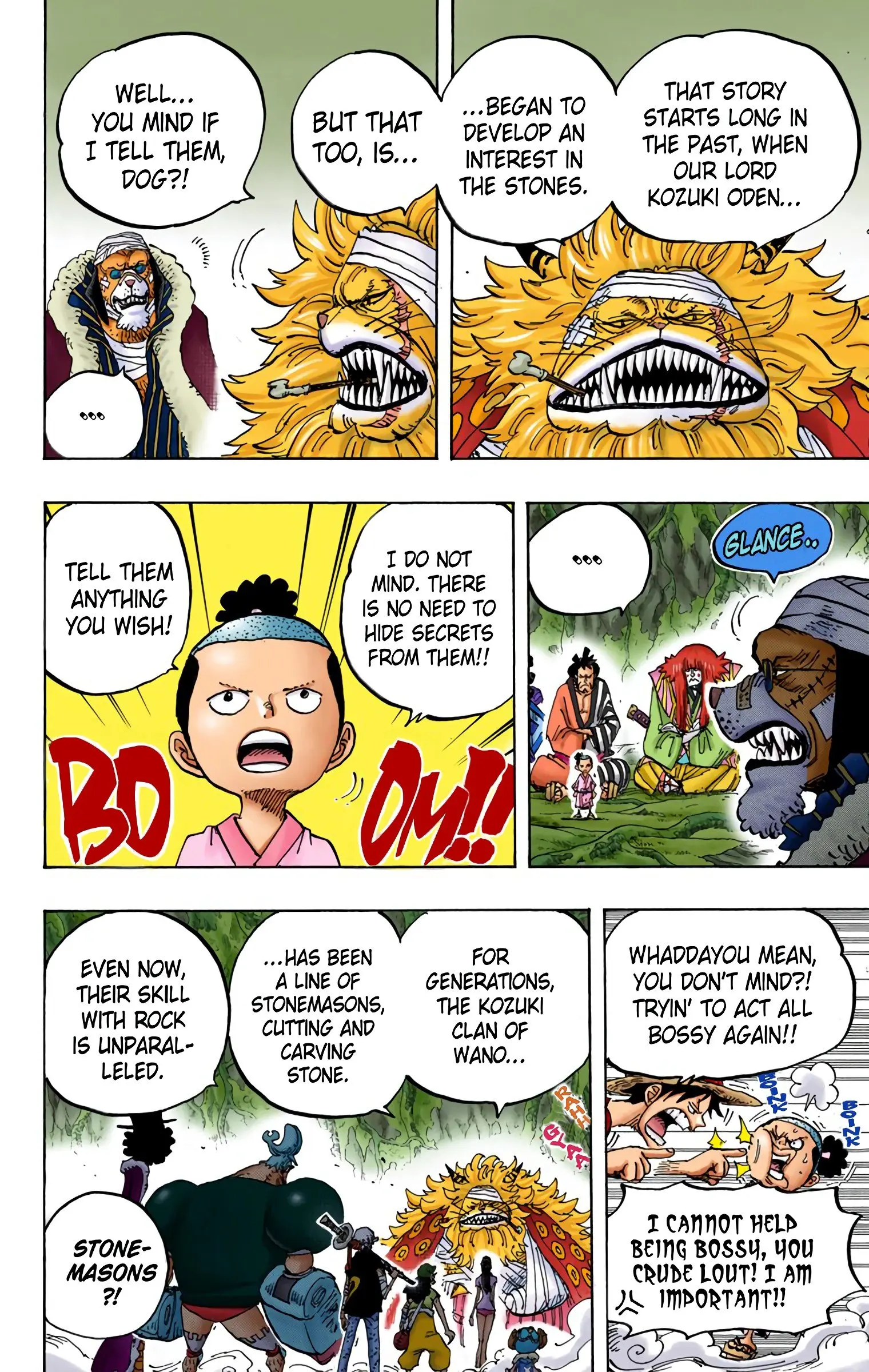 One Piece Colored, chapter 818, page 10