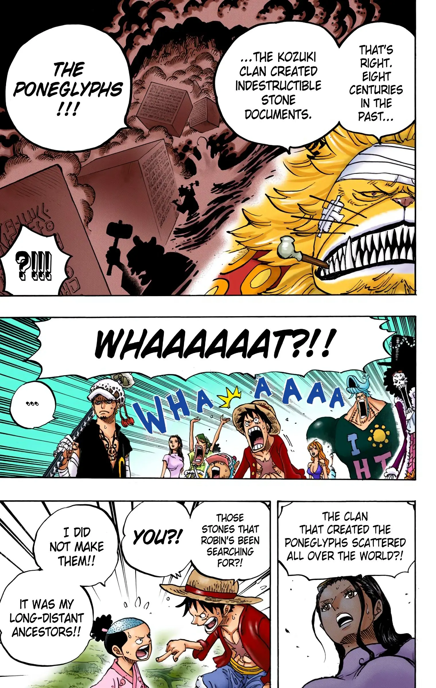 One Piece Colored, chapter 818, page 11