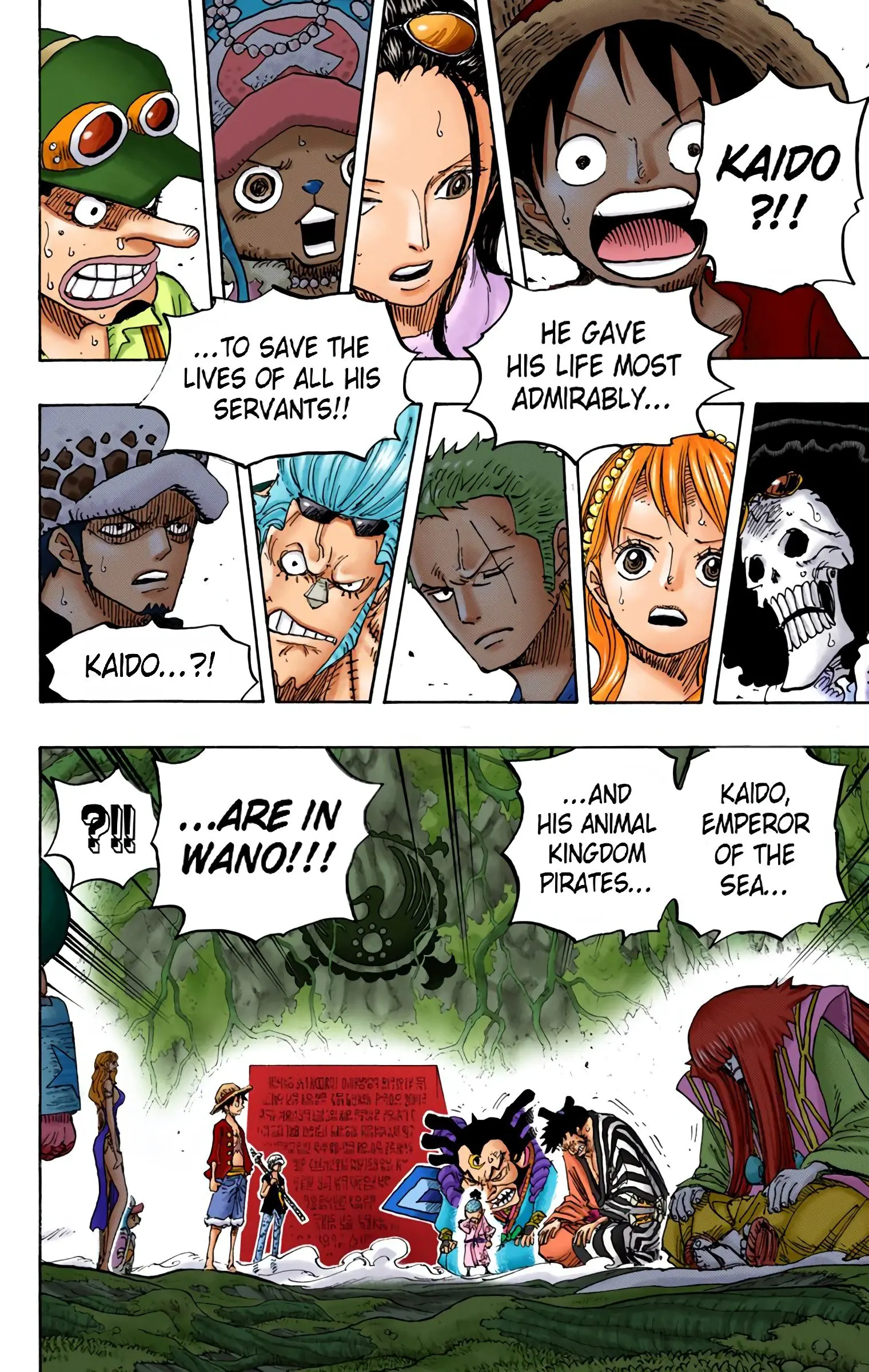 One Piece Colored, chapter 818, page 14