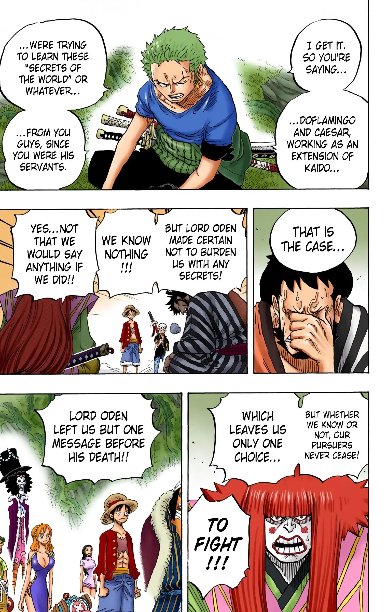 One Piece Colored, chapter 819, page 3