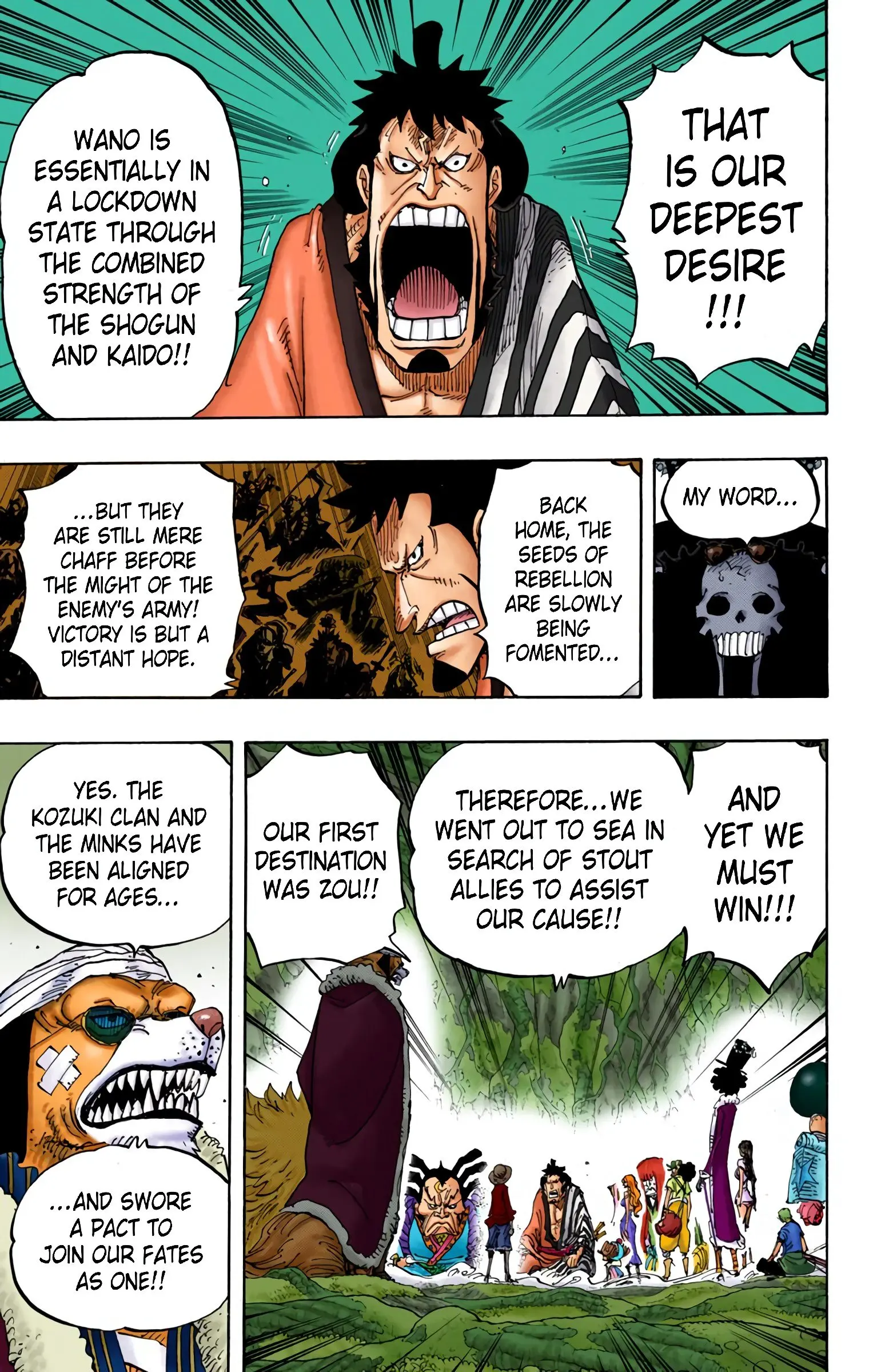 One Piece Colored, chapter 819, page 5