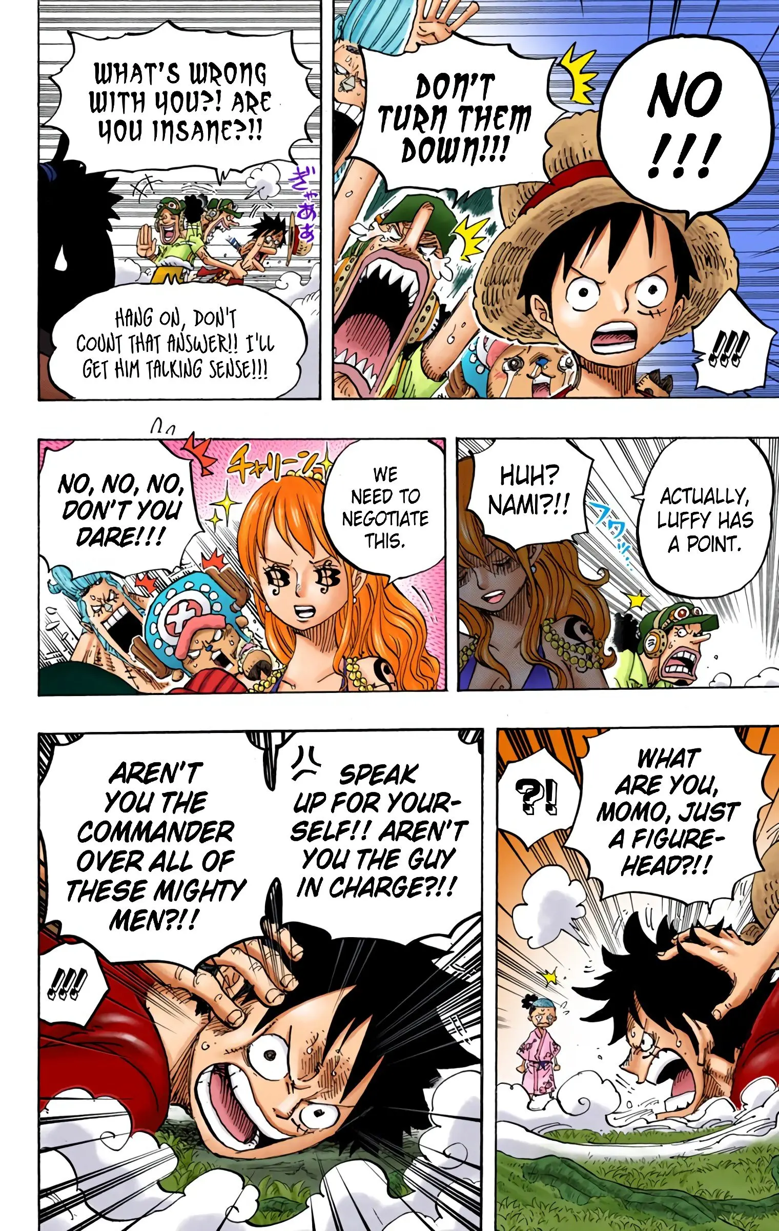 One Piece Colored, chapter 819, page 8