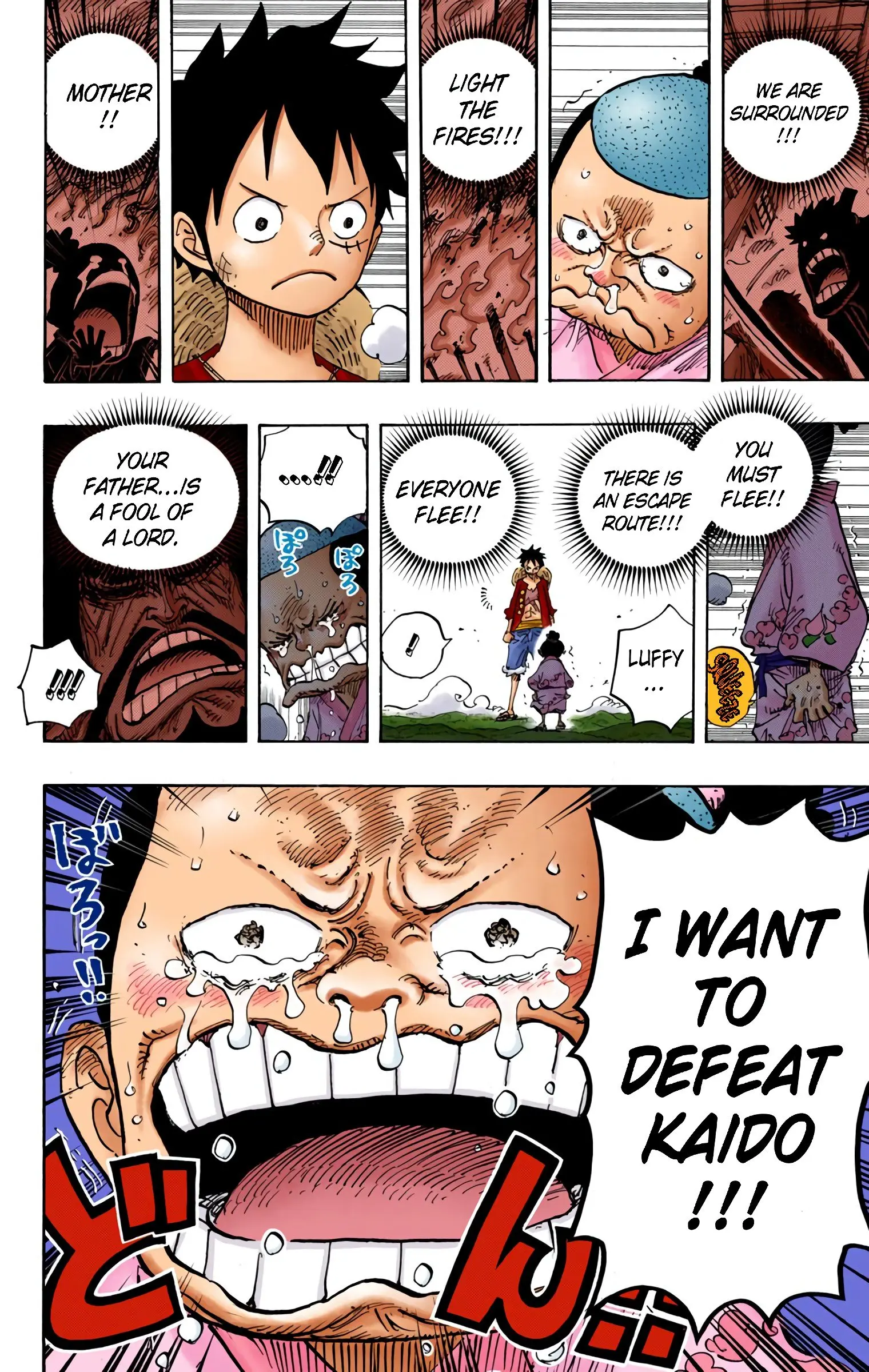 One Piece Colored, chapter 819, page 10