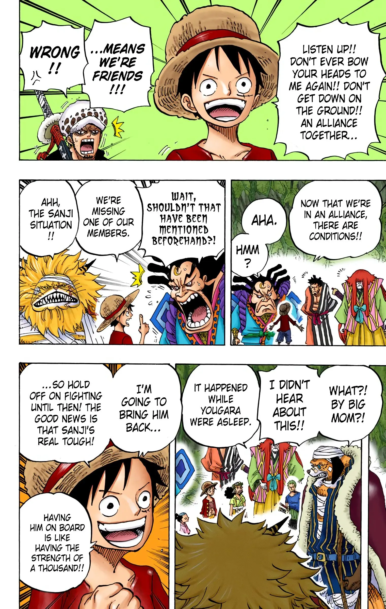 One Piece Colored, chapter 819, page 14