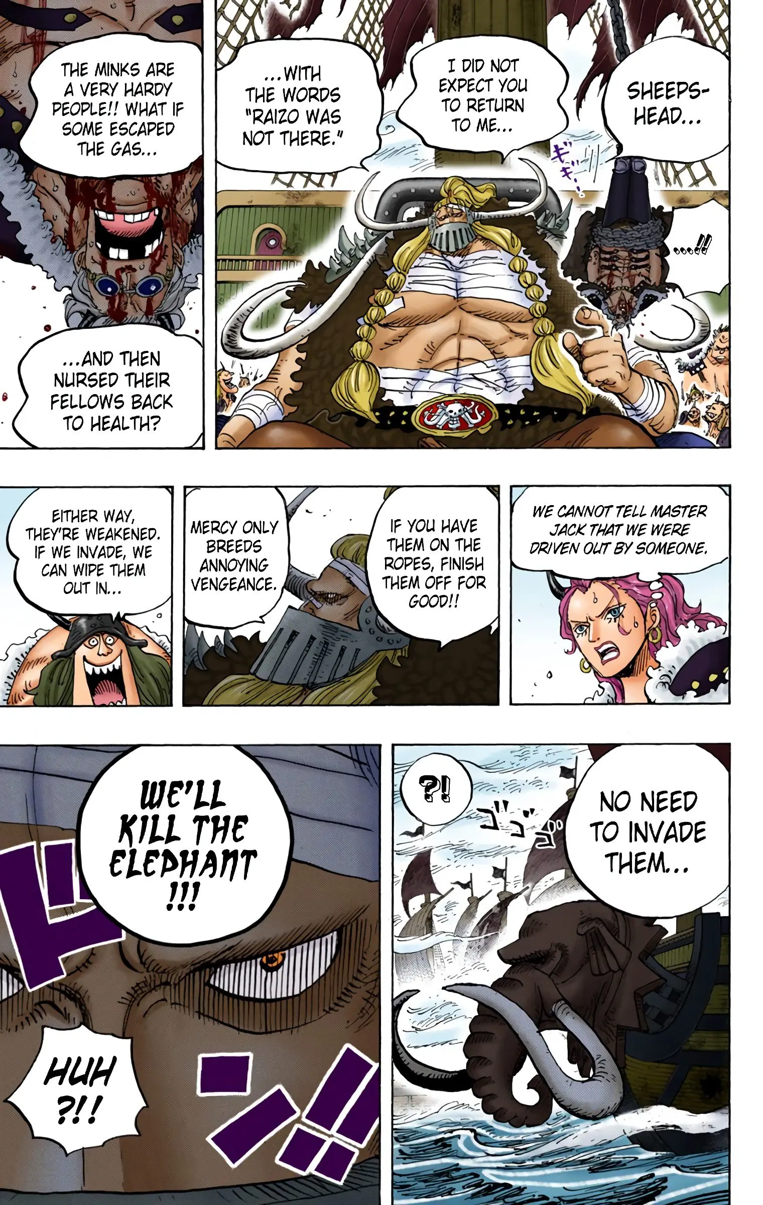 One Piece Colored, chapter 819, page 17