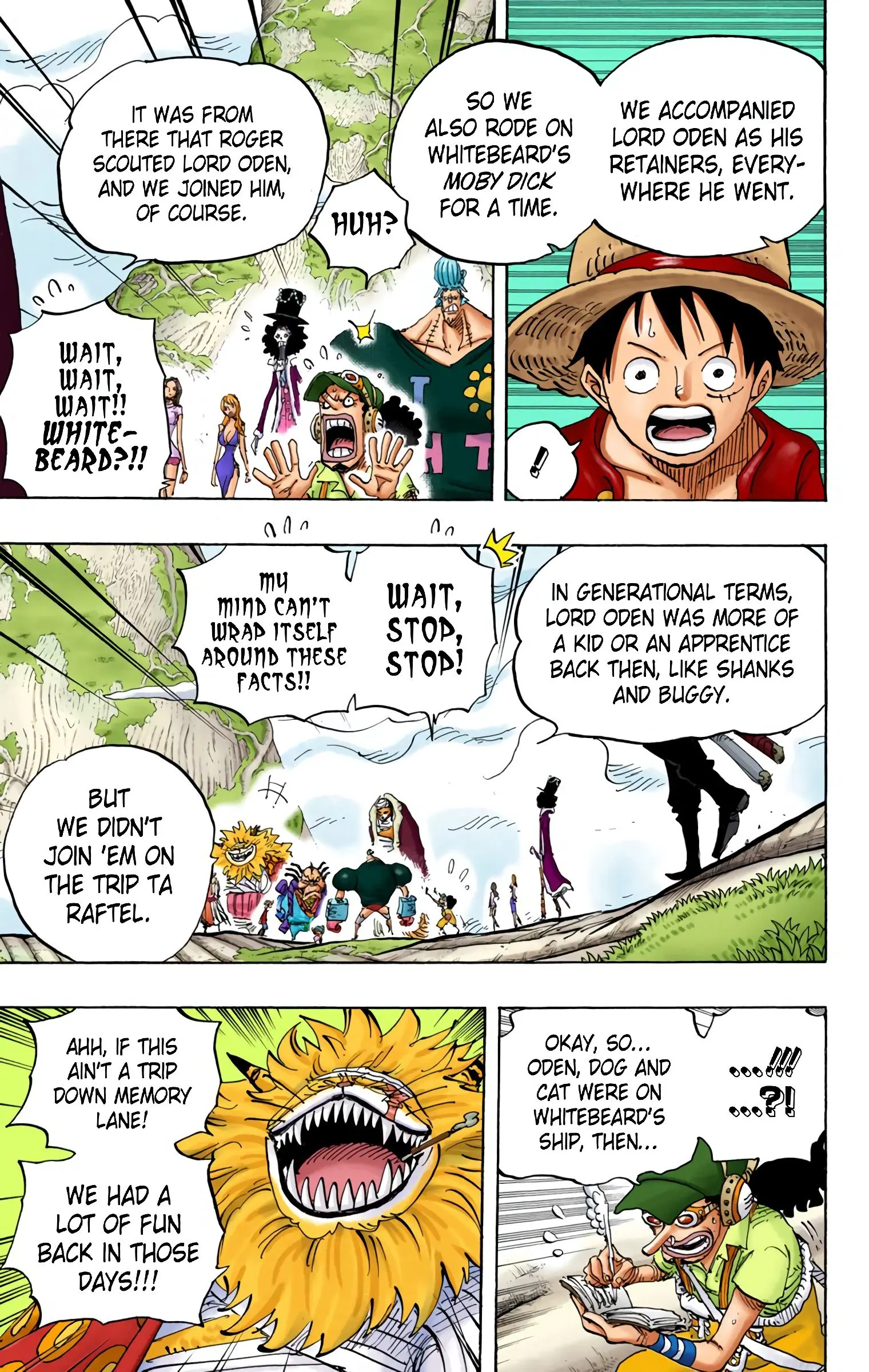 One Piece Colored, chapter 820, page 3
