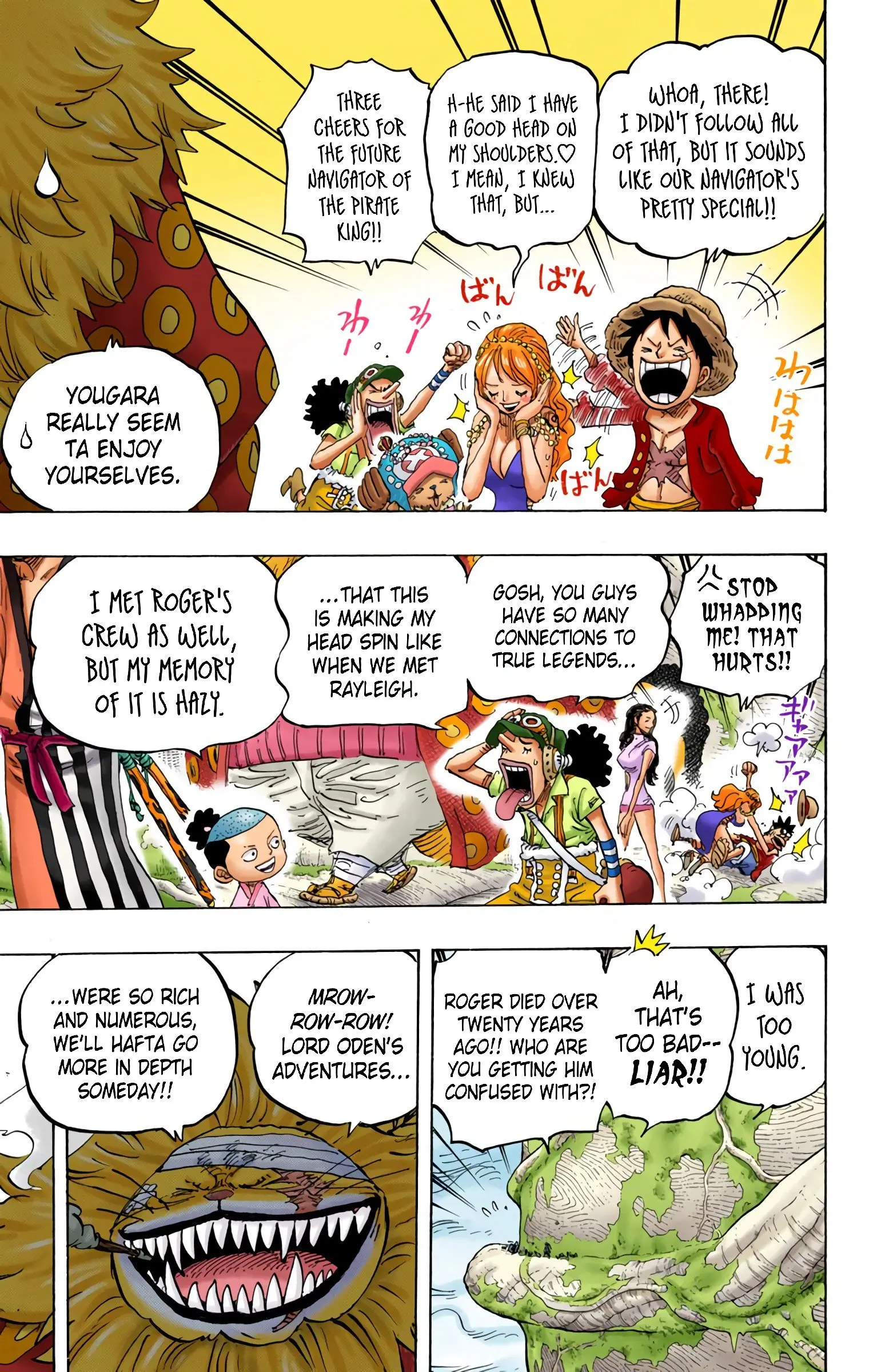 One Piece Colored, chapter 820, page 9