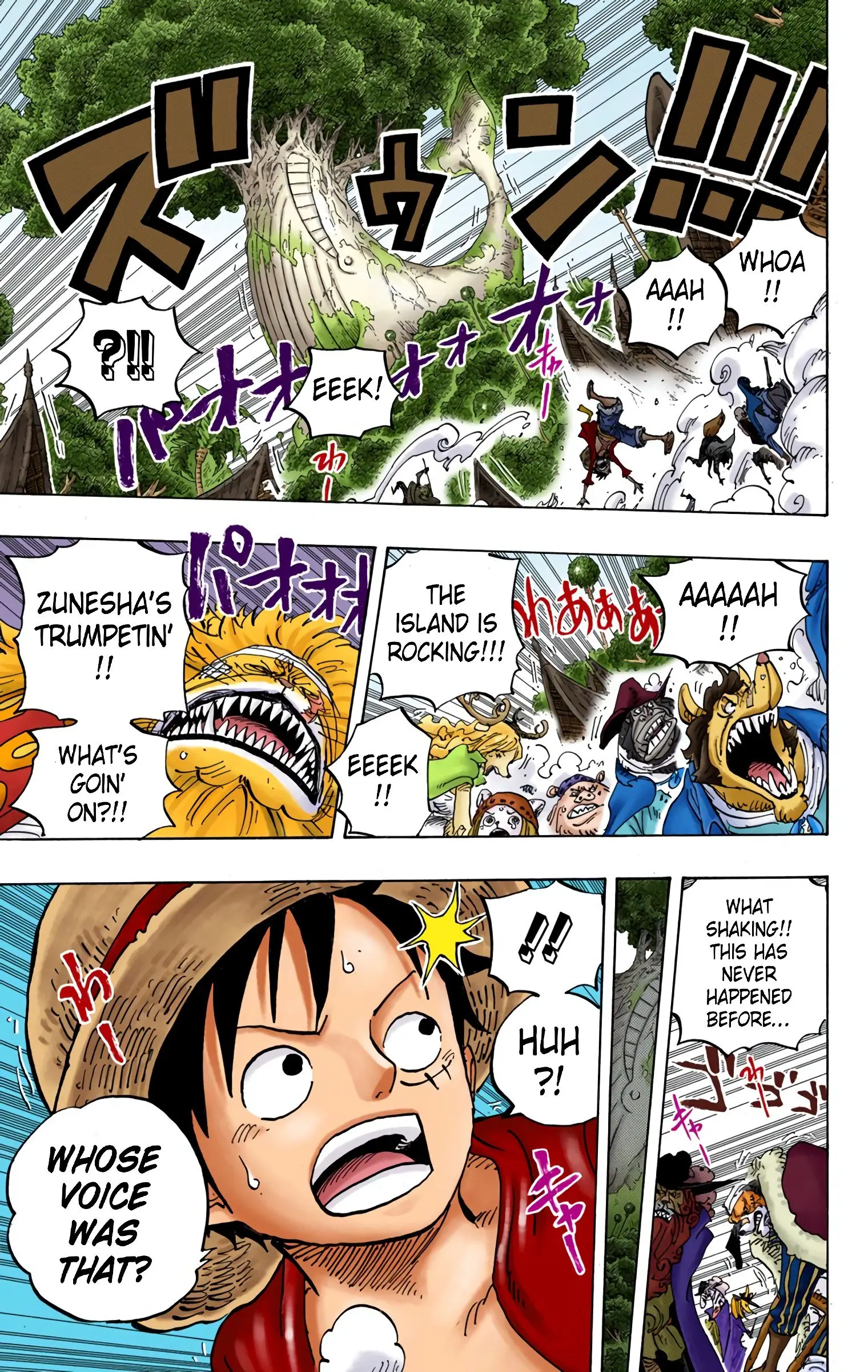 One Piece Colored, chapter 820, page 17
