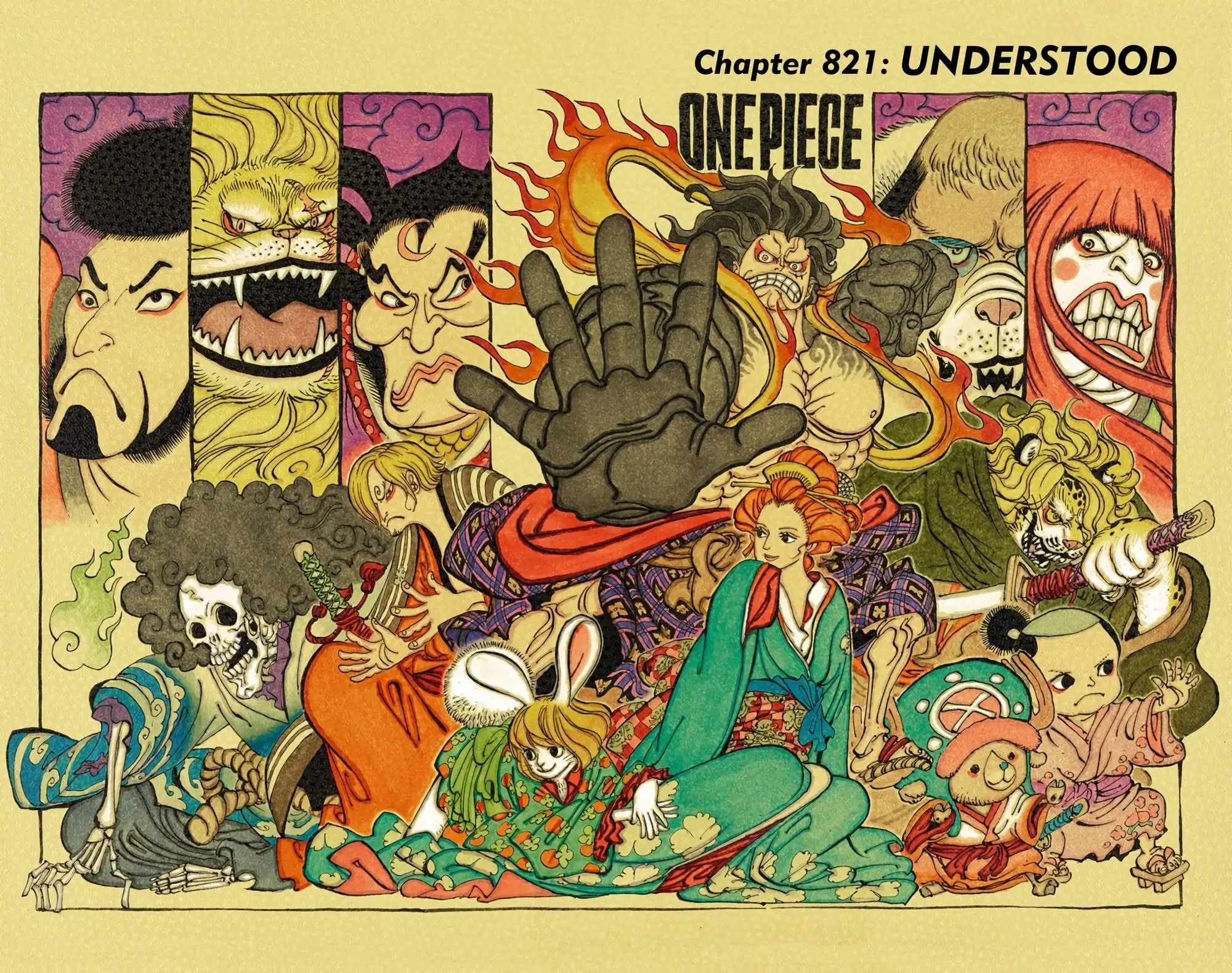 One Piece Colored, chapter 820, page 18
