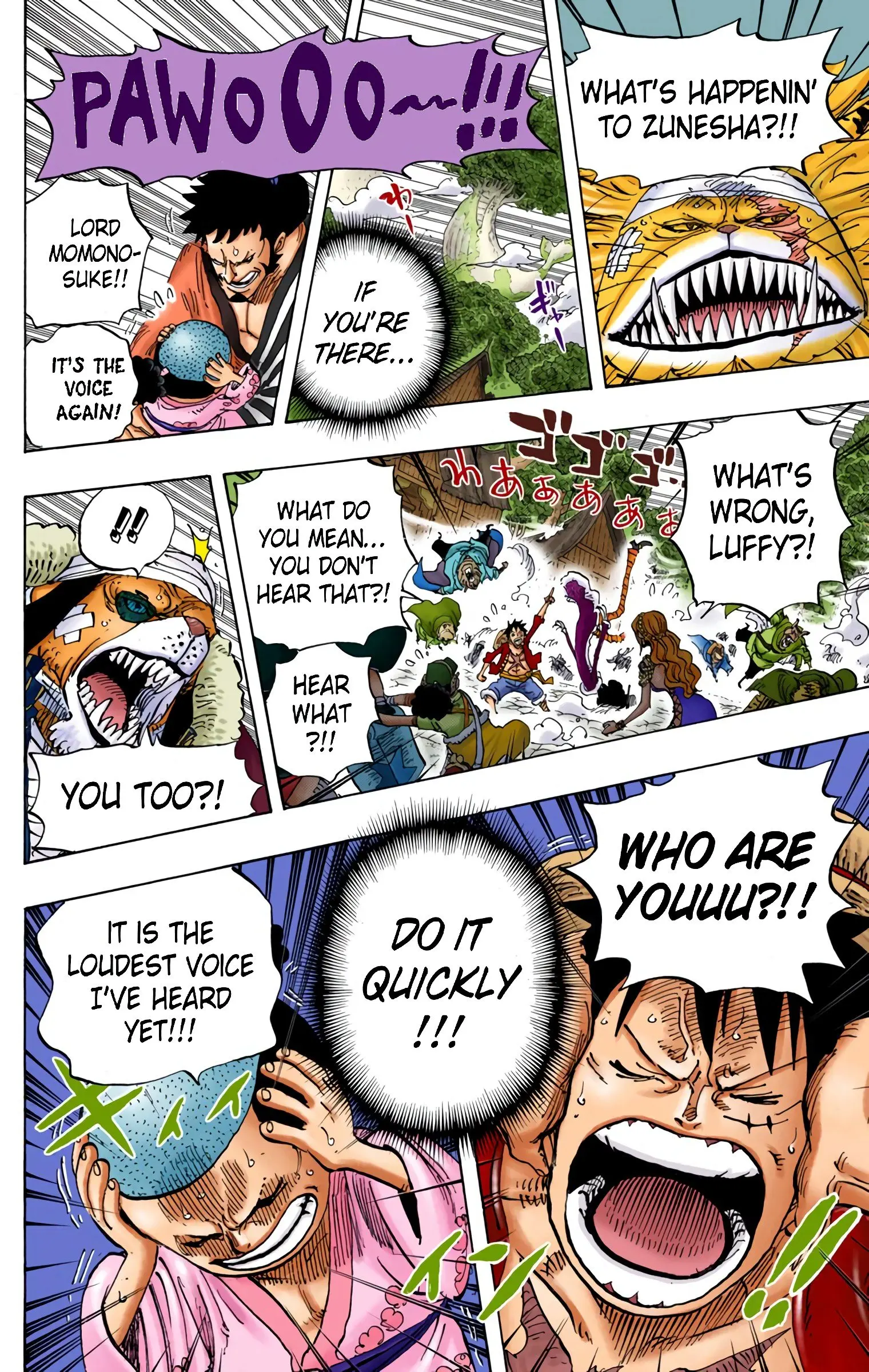 One Piece Colored, chapter 821, page 2