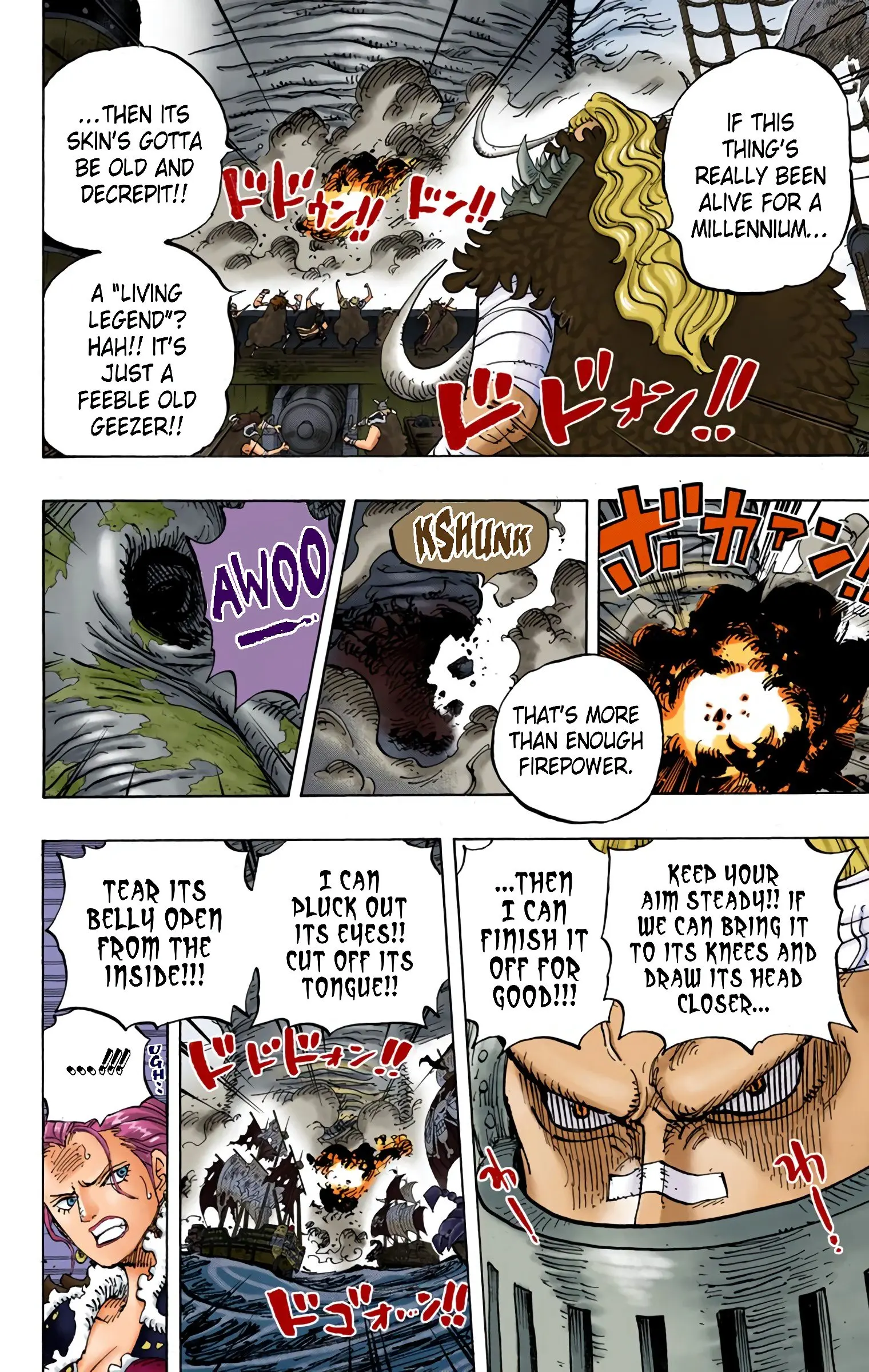 One Piece Colored, chapter 821, page 4