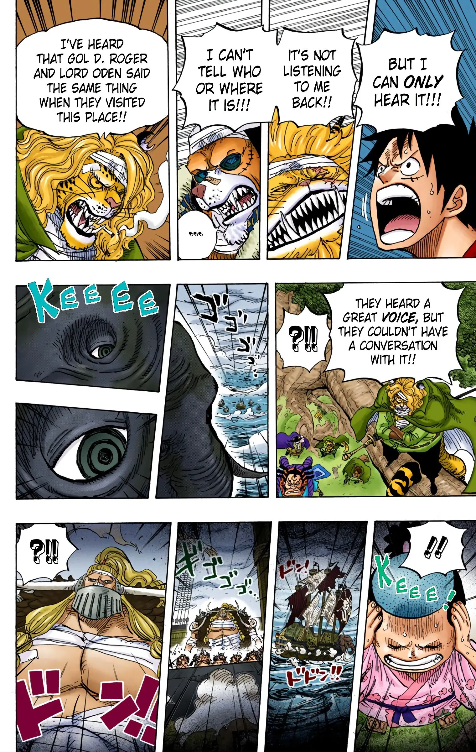 One Piece Colored, chapter 821, page 6