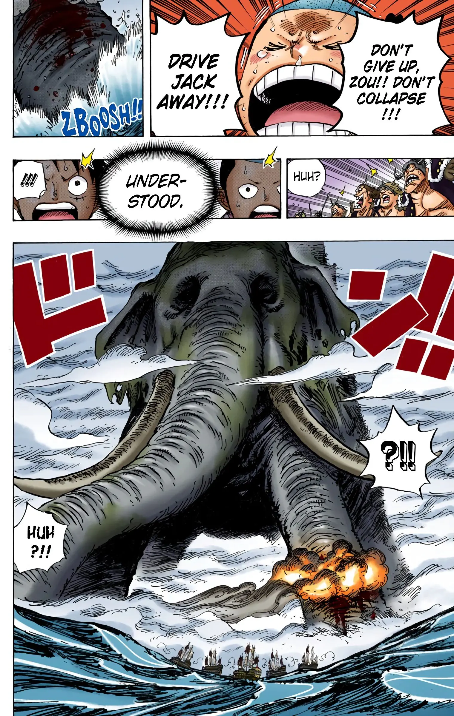 One Piece Colored, chapter 821, page 10
