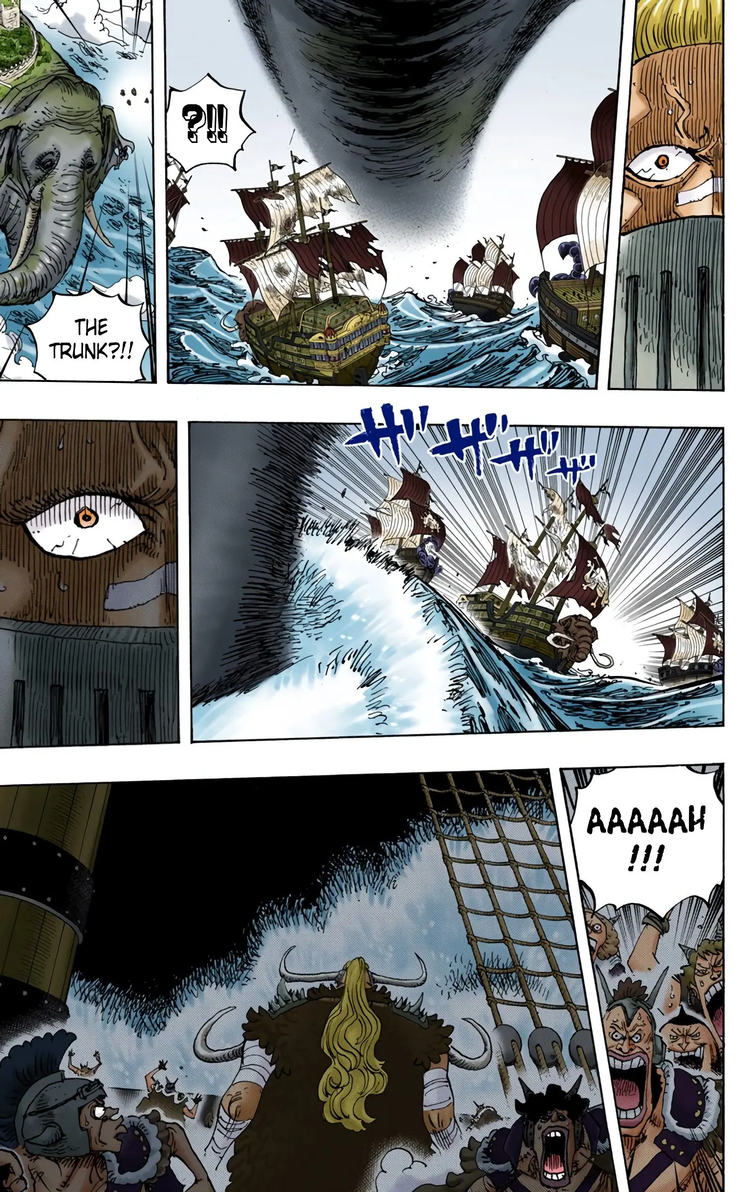 One Piece Colored, chapter 821, page 11