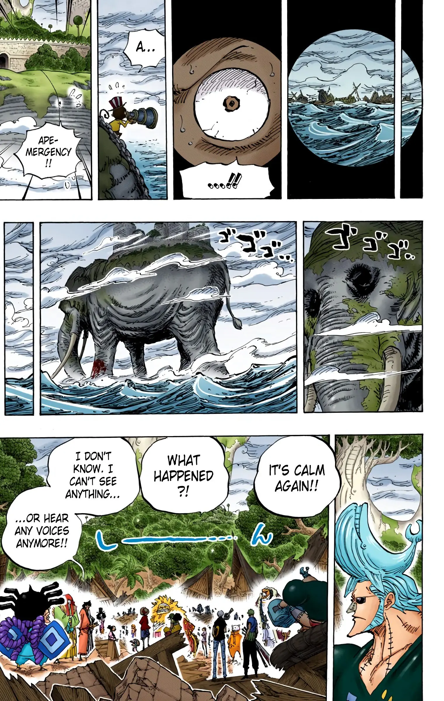 One Piece Colored, chapter 821, page 14