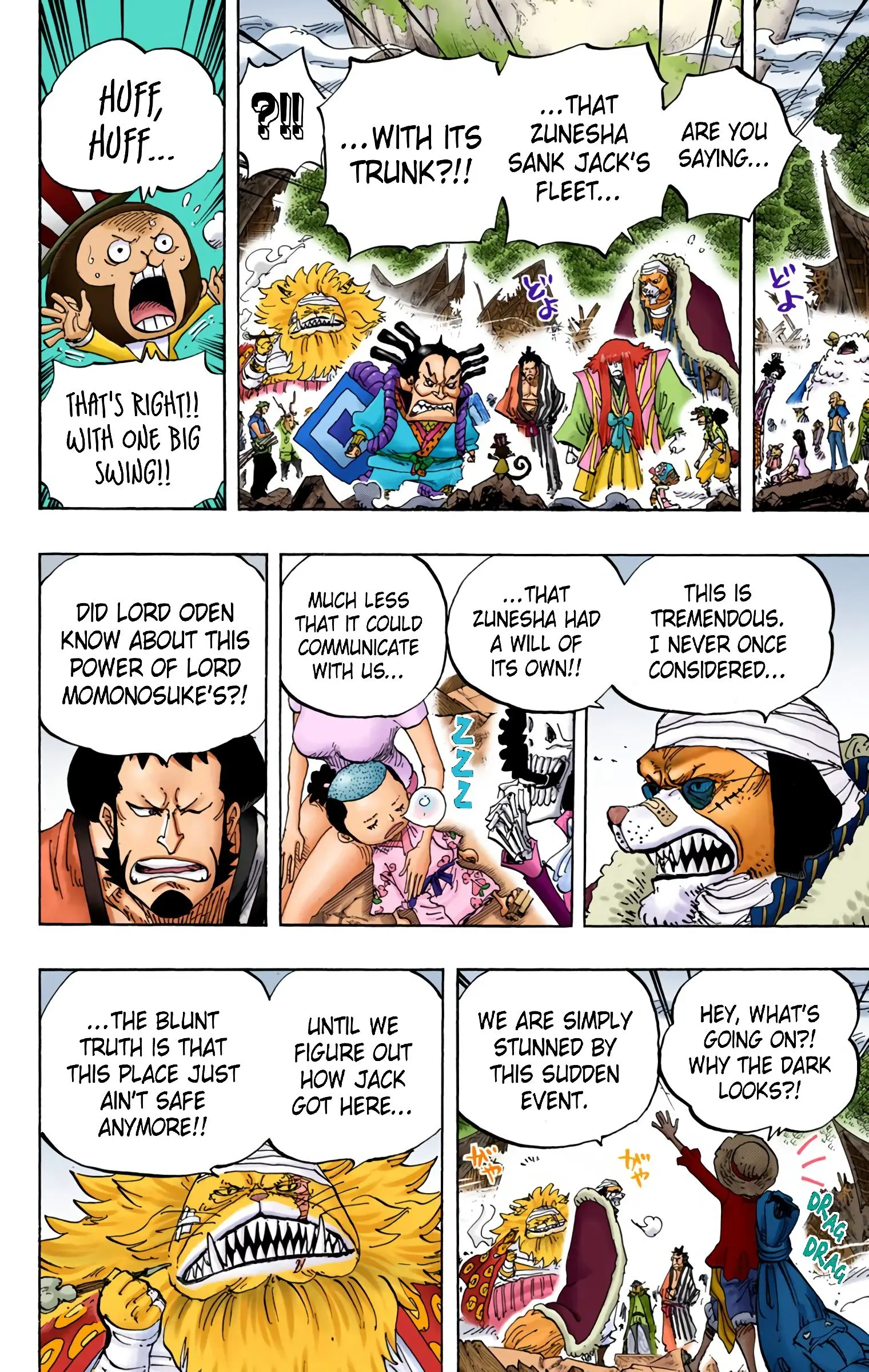One Piece Colored, chapter 821, page 15