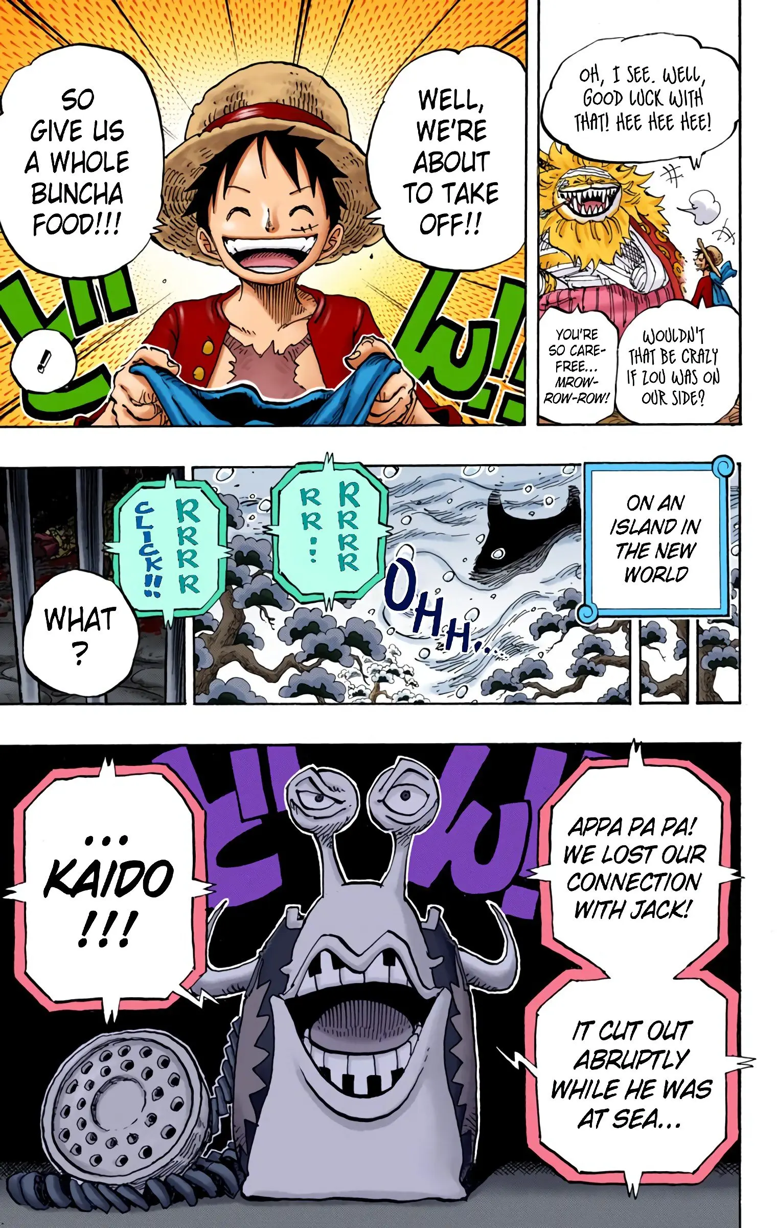 One Piece Colored, chapter 821, page 16