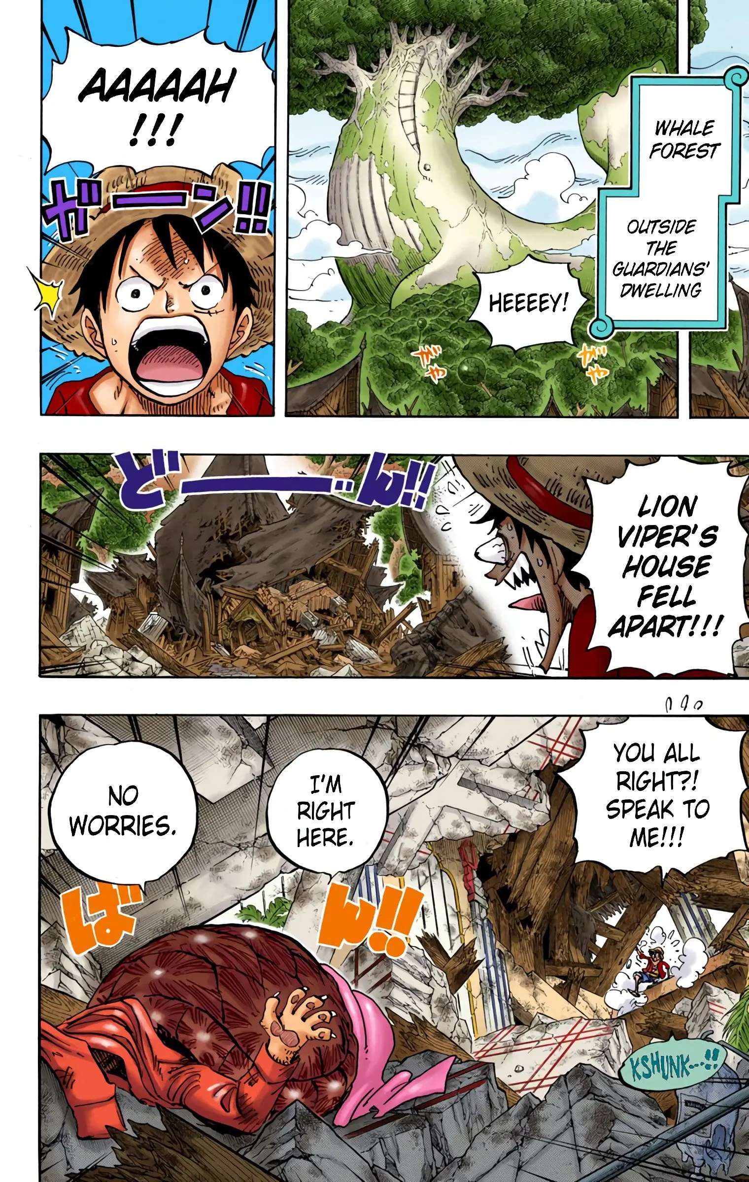 One Piece Colored, chapter 822, page 6
