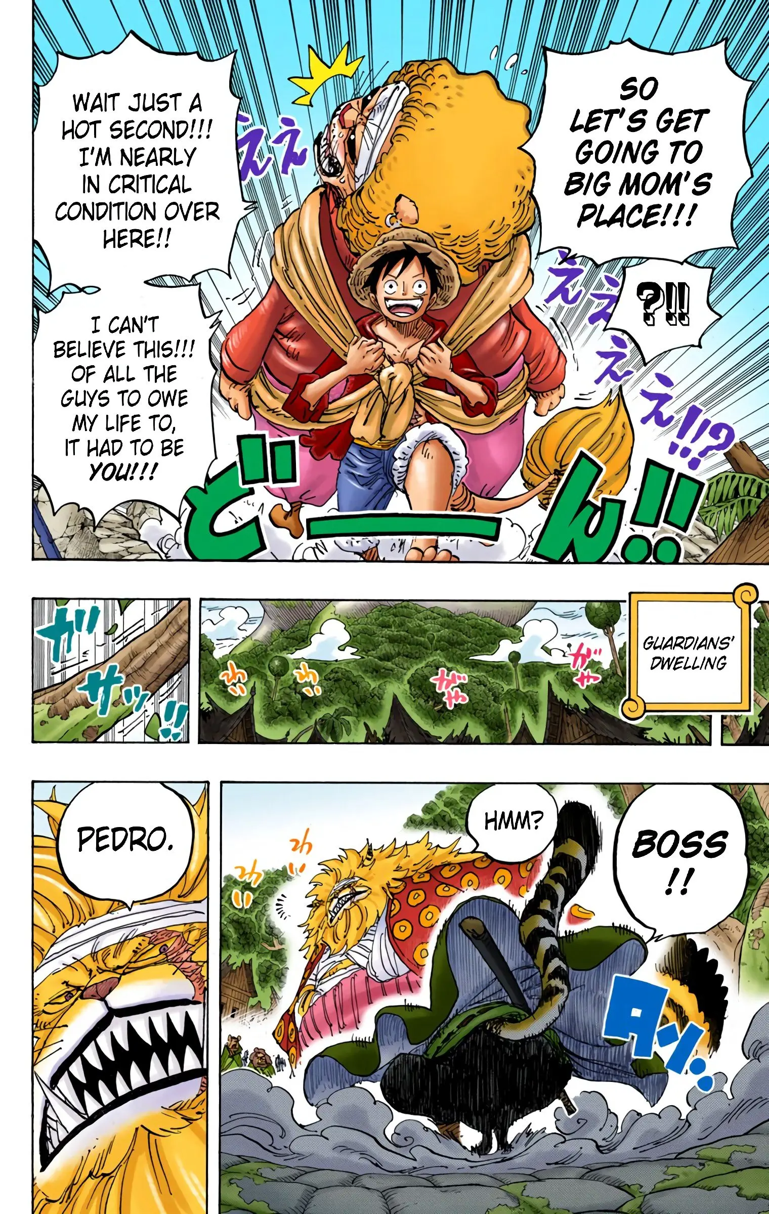 One Piece Colored, chapter 822, page 8