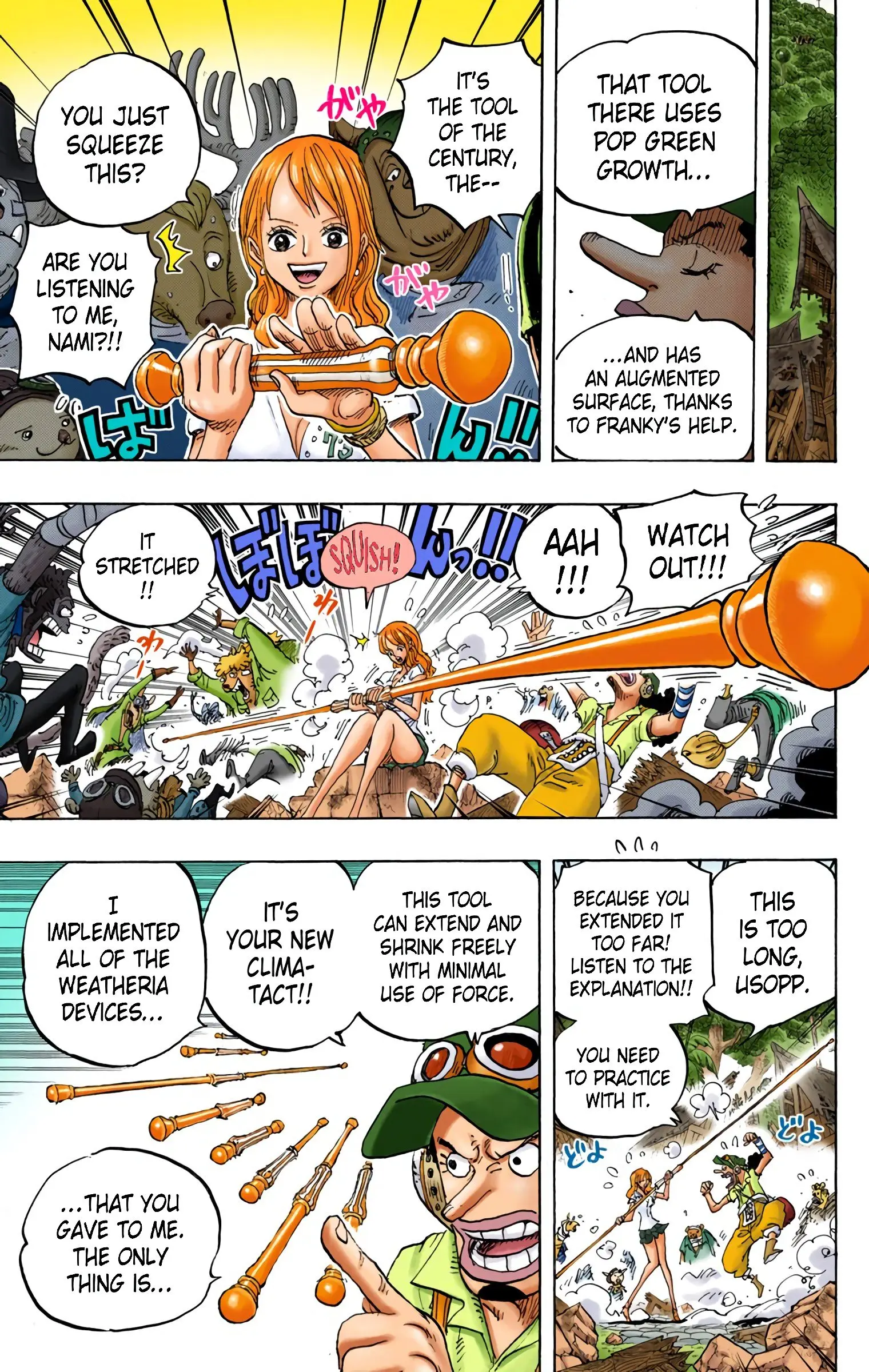 One Piece Colored, chapter 822, page 11