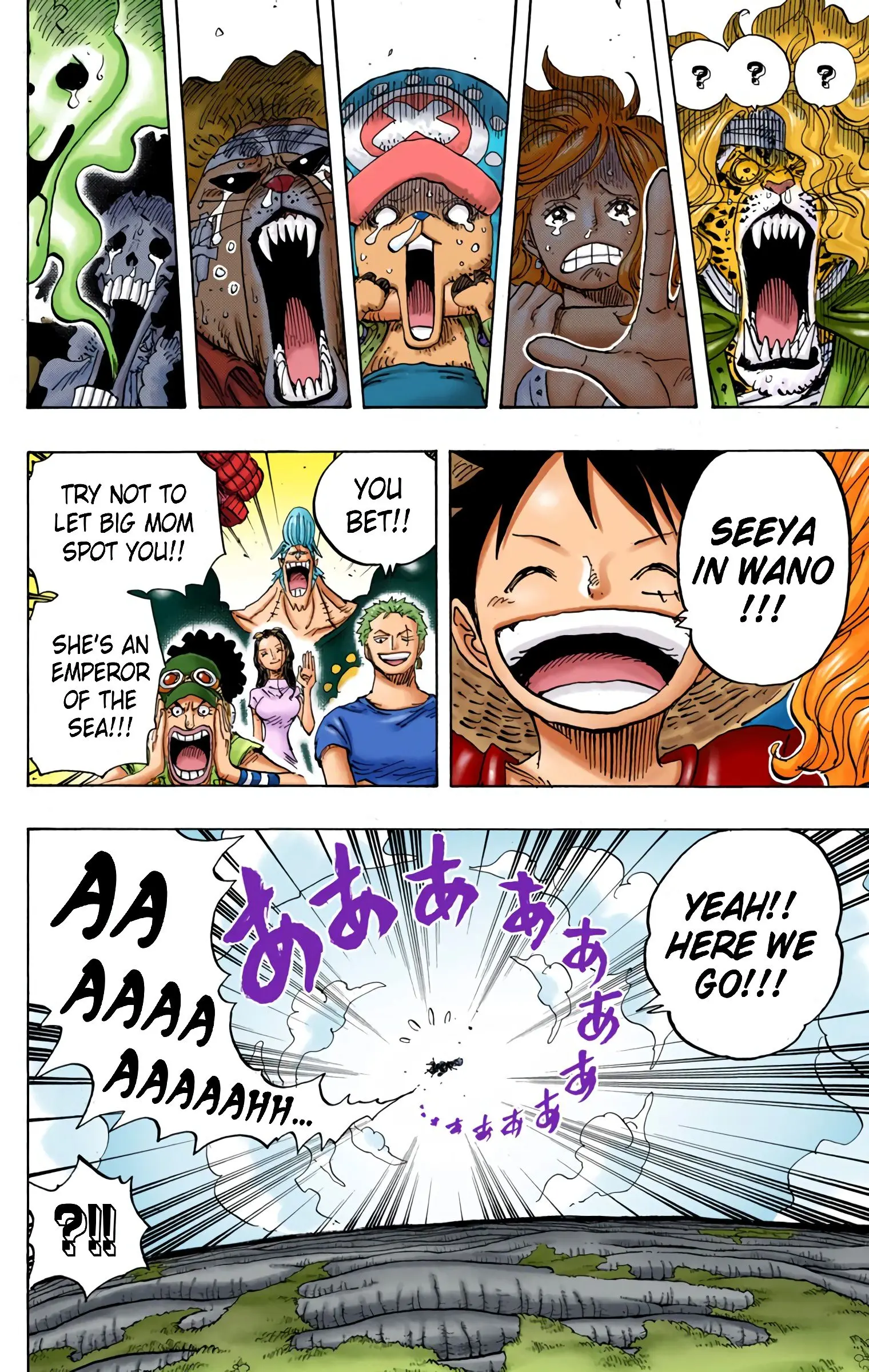 One Piece Colored, chapter 822, page 16